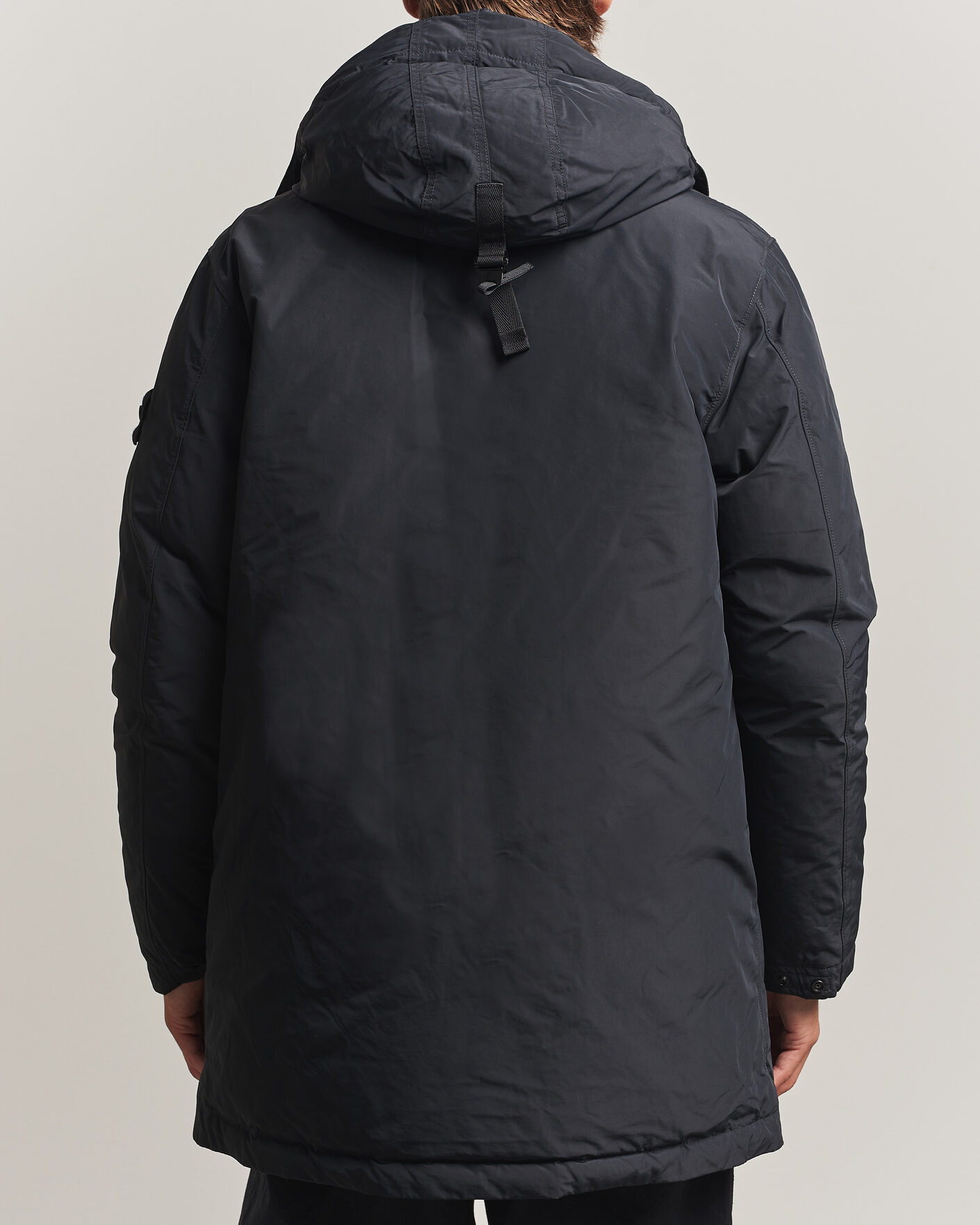 Herren | Jacken | Stone Island | Micro Twill Padded Parka Black