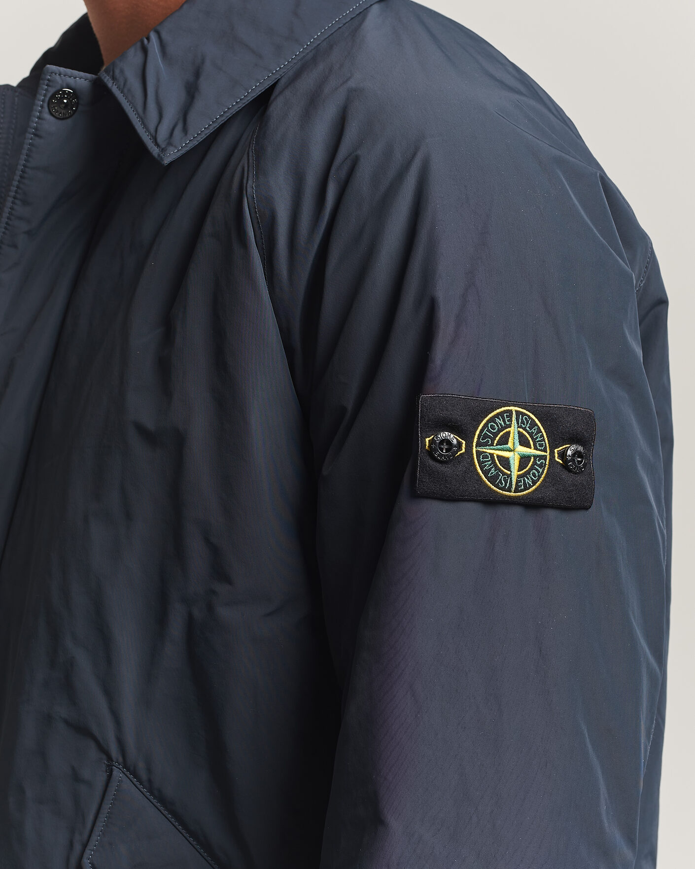 Herren | Jacken | Stone Island | Micro Reps Padded Coat Navy Blue
