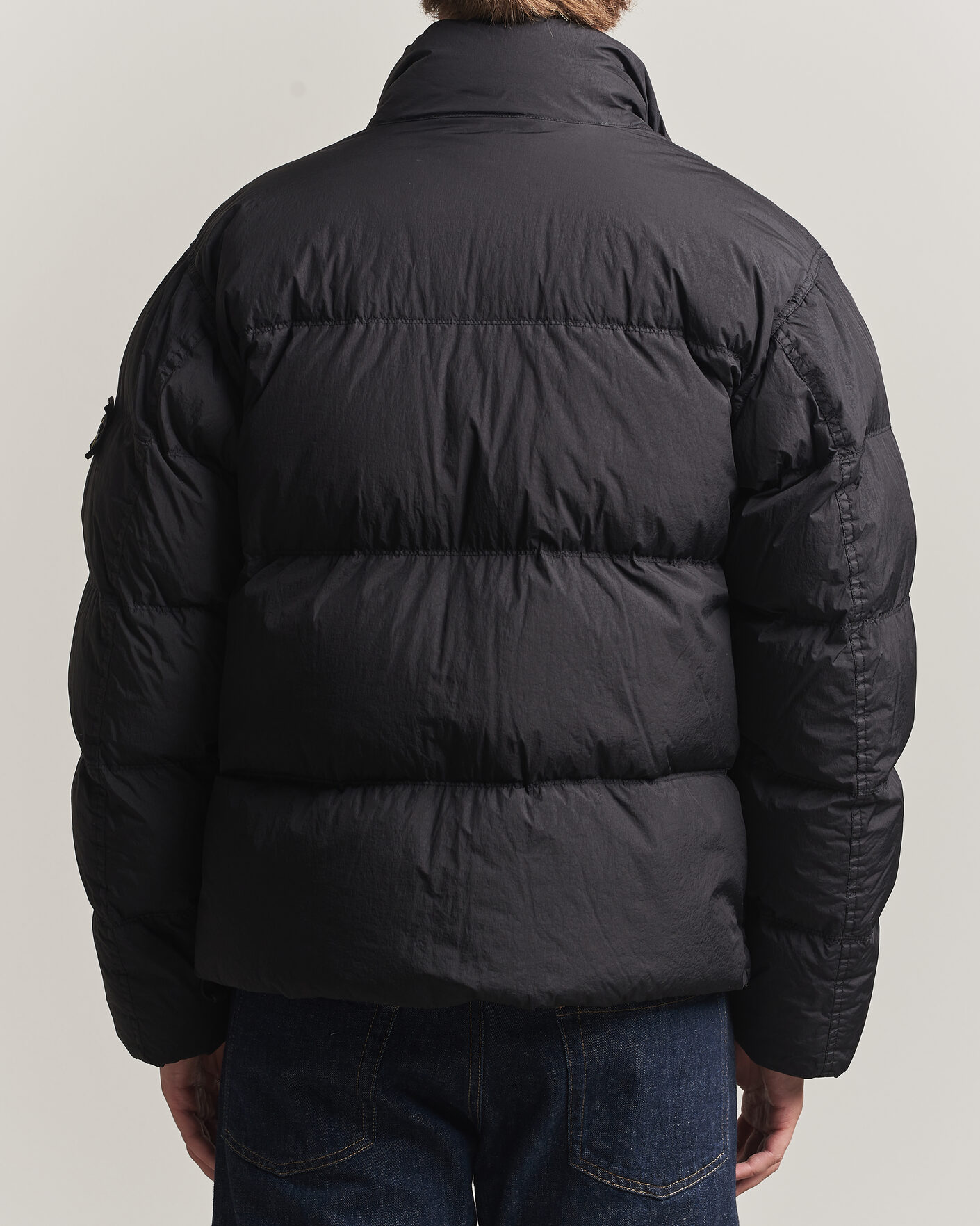 Herren | Jacken | Stone Island | Crinkle Reps Padded Down Jacket Black