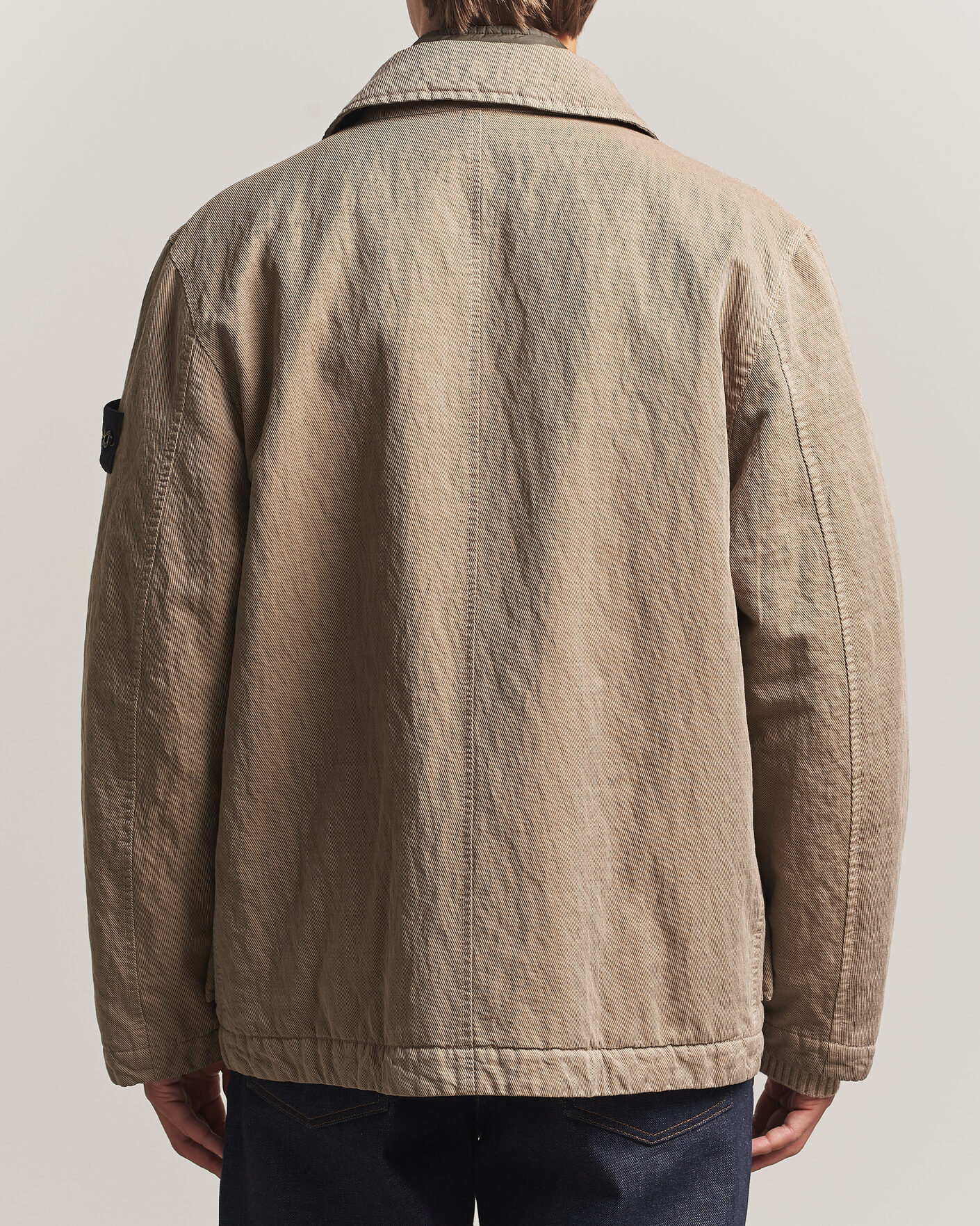 Herren | Jacken | Stone Island | Diagonal Cotton/Wool Field Jacket Biscuit