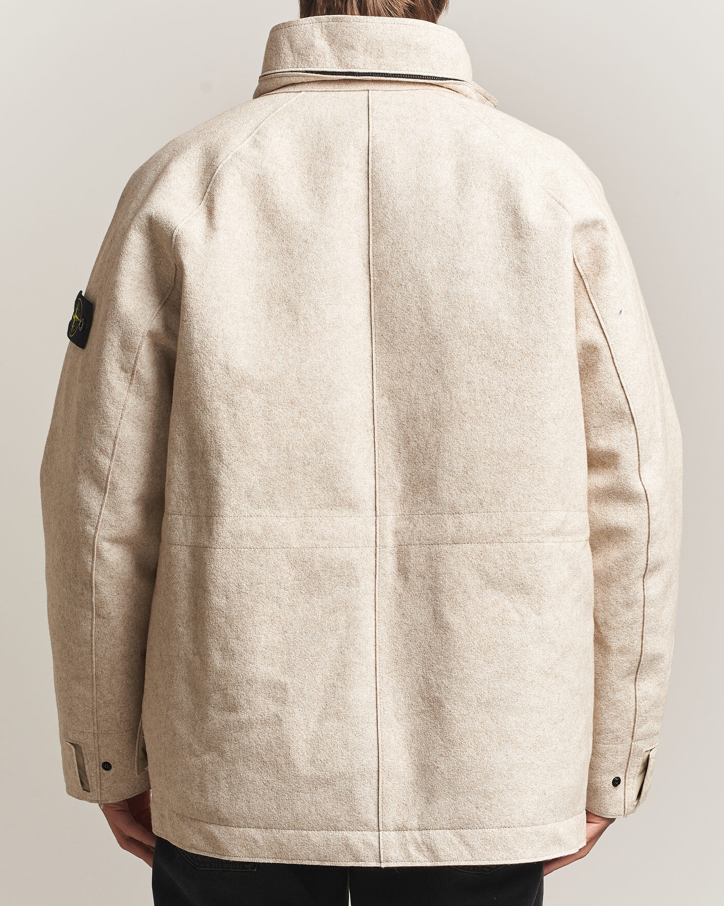 Herren | Jacken | Stone Island | Panno Coagulato Coat Biscuit