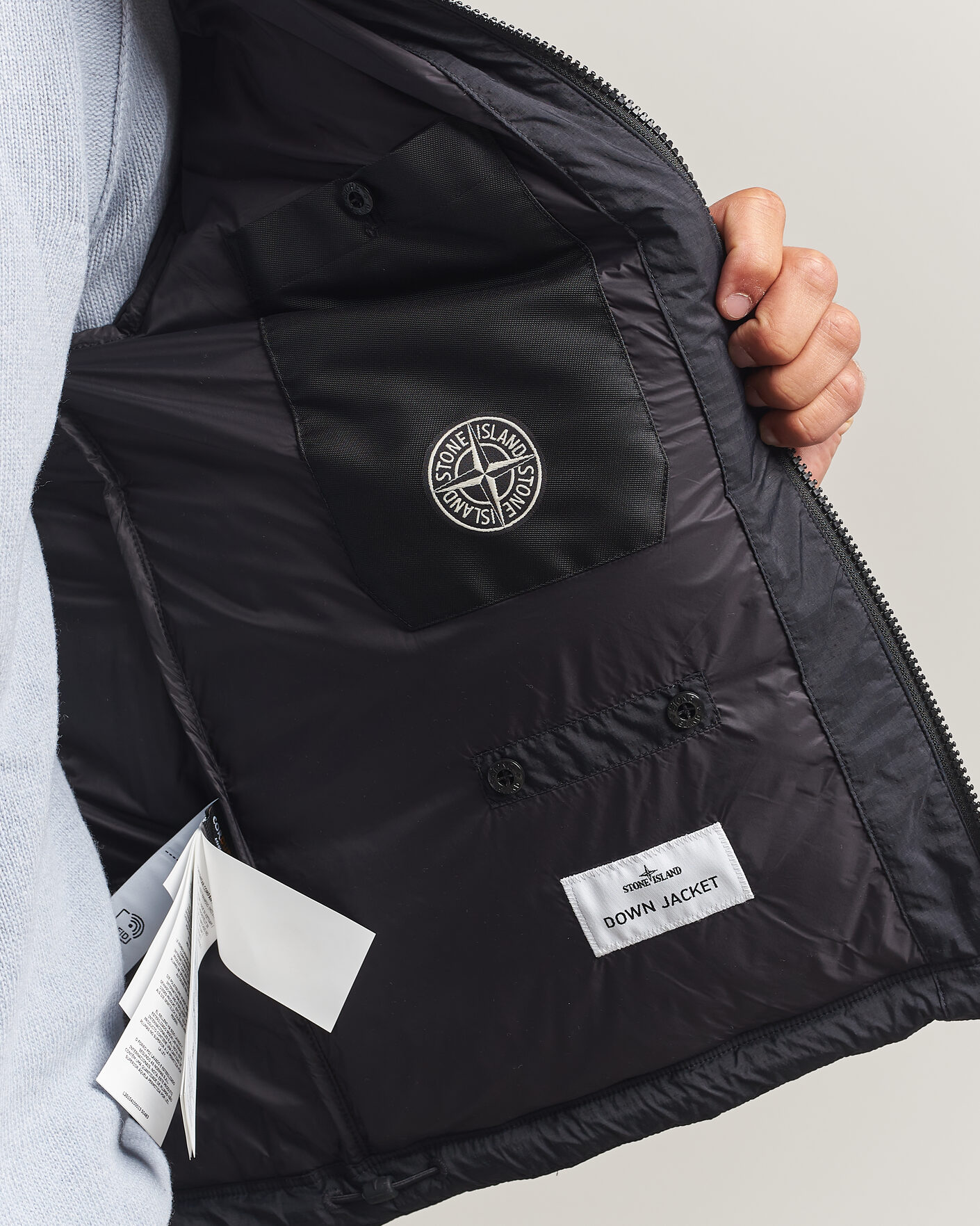 Herren | Jacken | Stone Island | Matt Ripstop Cordura Down Jacket Black