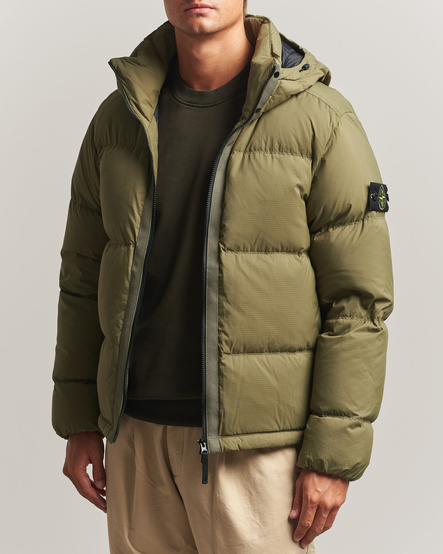 Herren | Jacken | Stone Island | Matt Ripstop Cordura Down Jacket Green