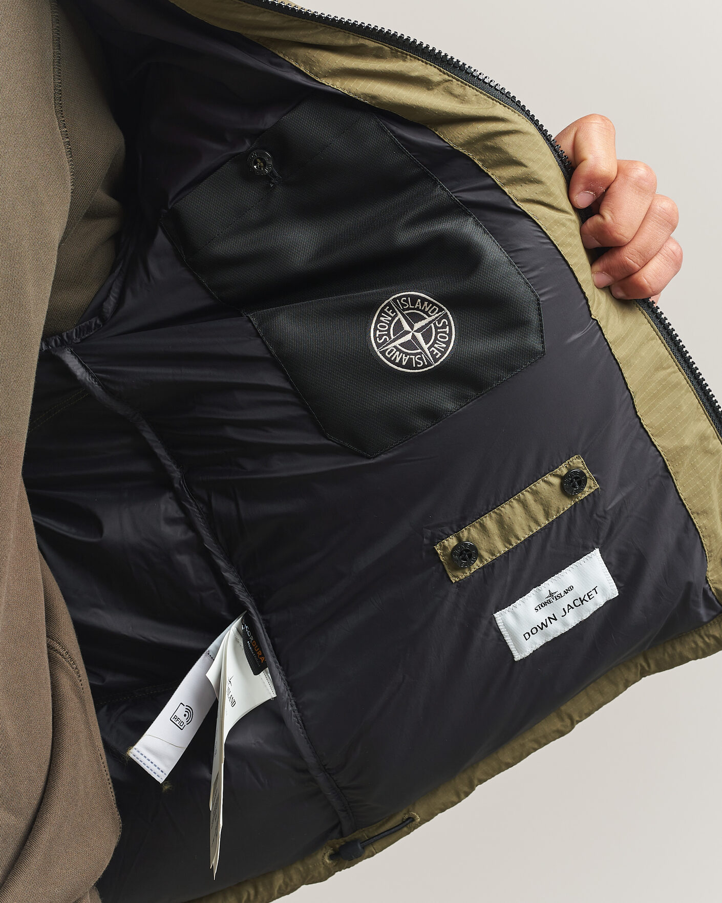 Herren | Jacken | Stone Island | Matt Ripstop Cordura Down Jacket Green