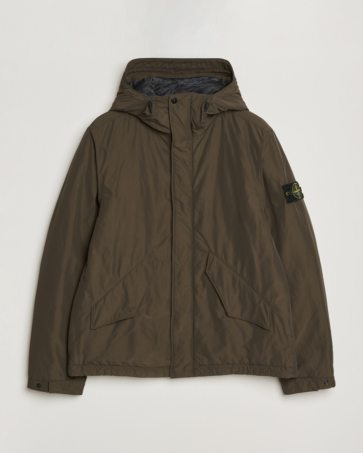 Herren | Jacken | Stone Island | Micro Twill Hood Jacket Coal Grey