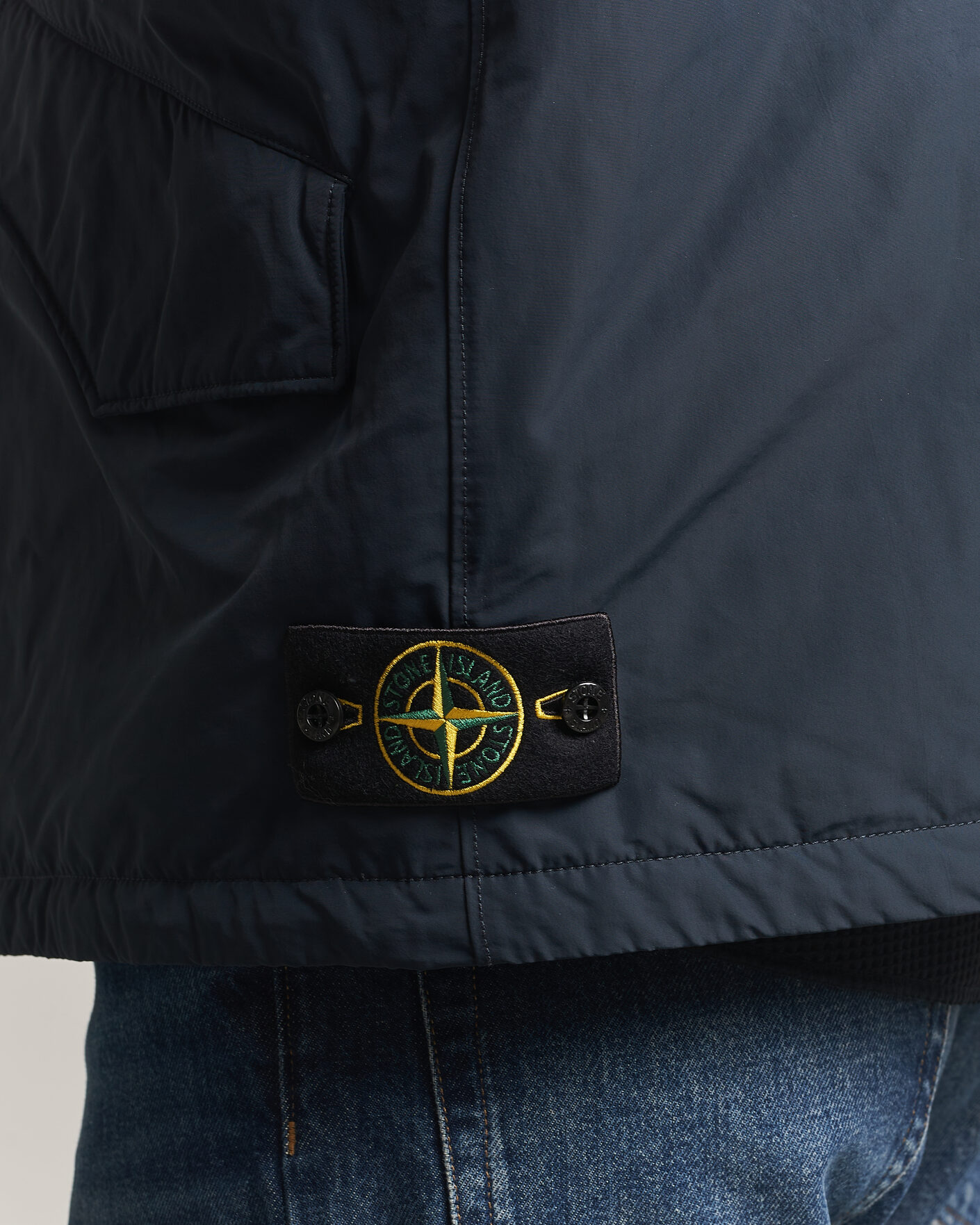 Herren | Westen | Stone Island | Micro Twill Padded Vest Navy Blue