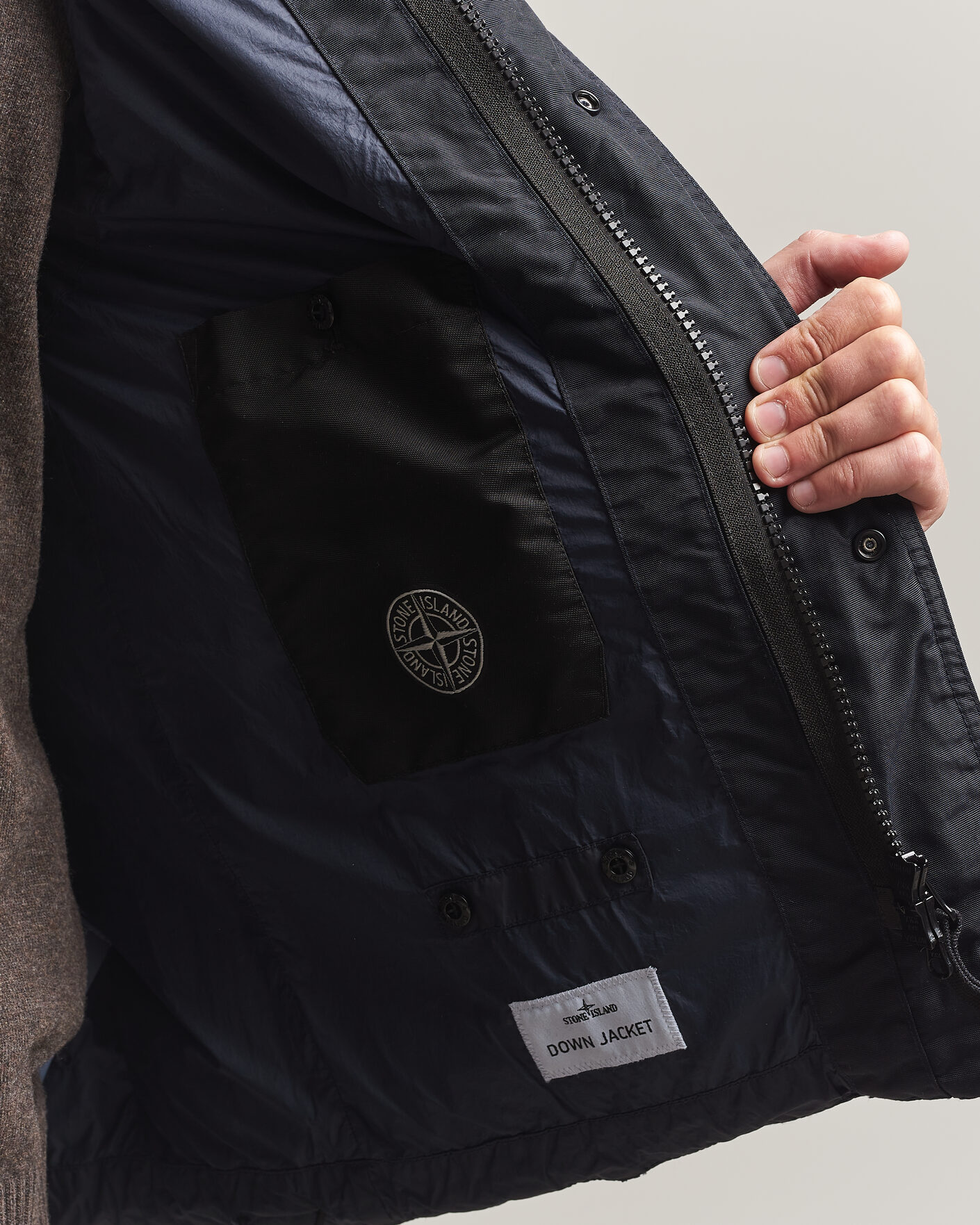 Herren | Westen | Stone Island | Crinkle Reps Down Vest Navy Blue