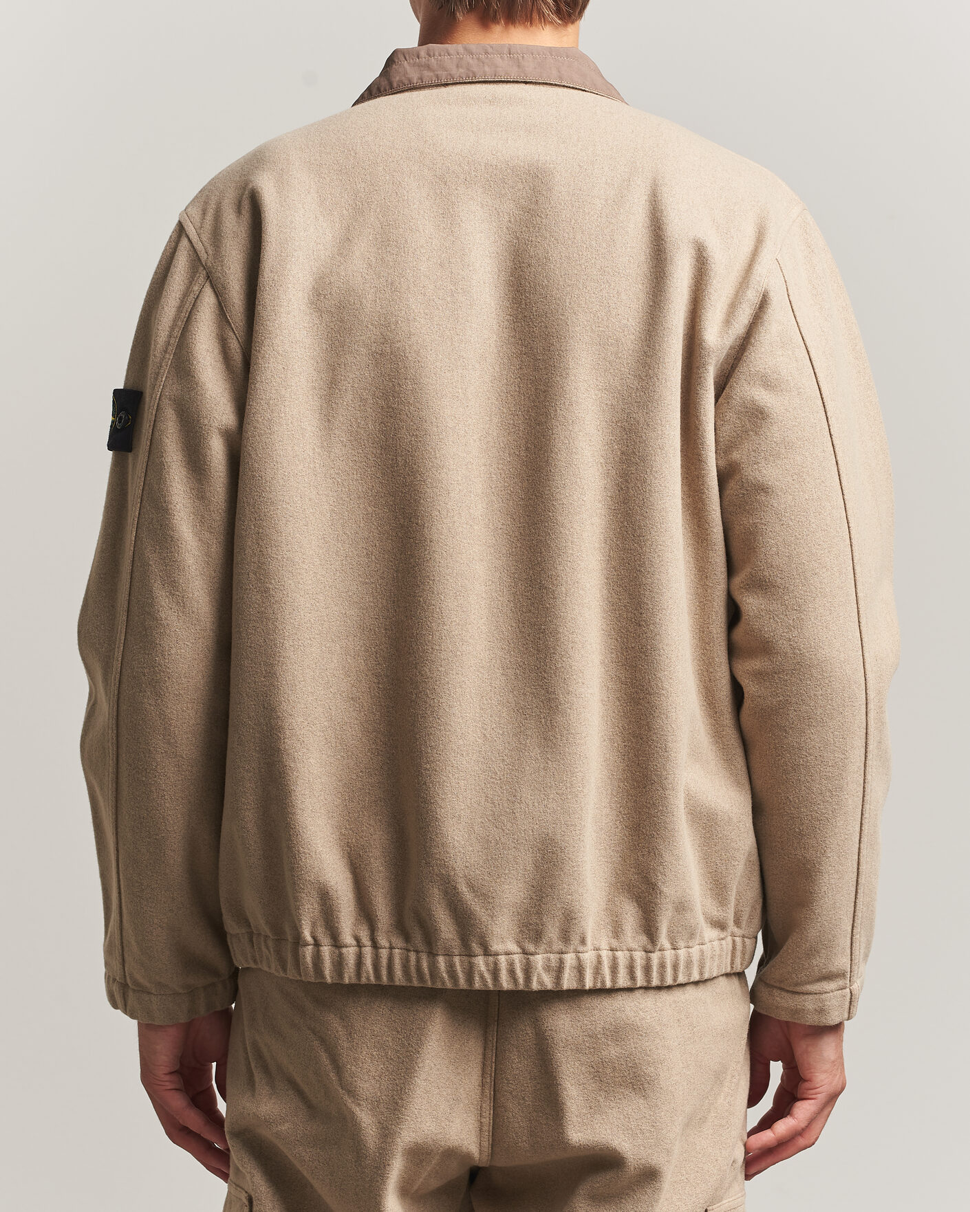 Herren | Jacken | Stone Island | Wool/Nylon Flannel Jacket Biscuit