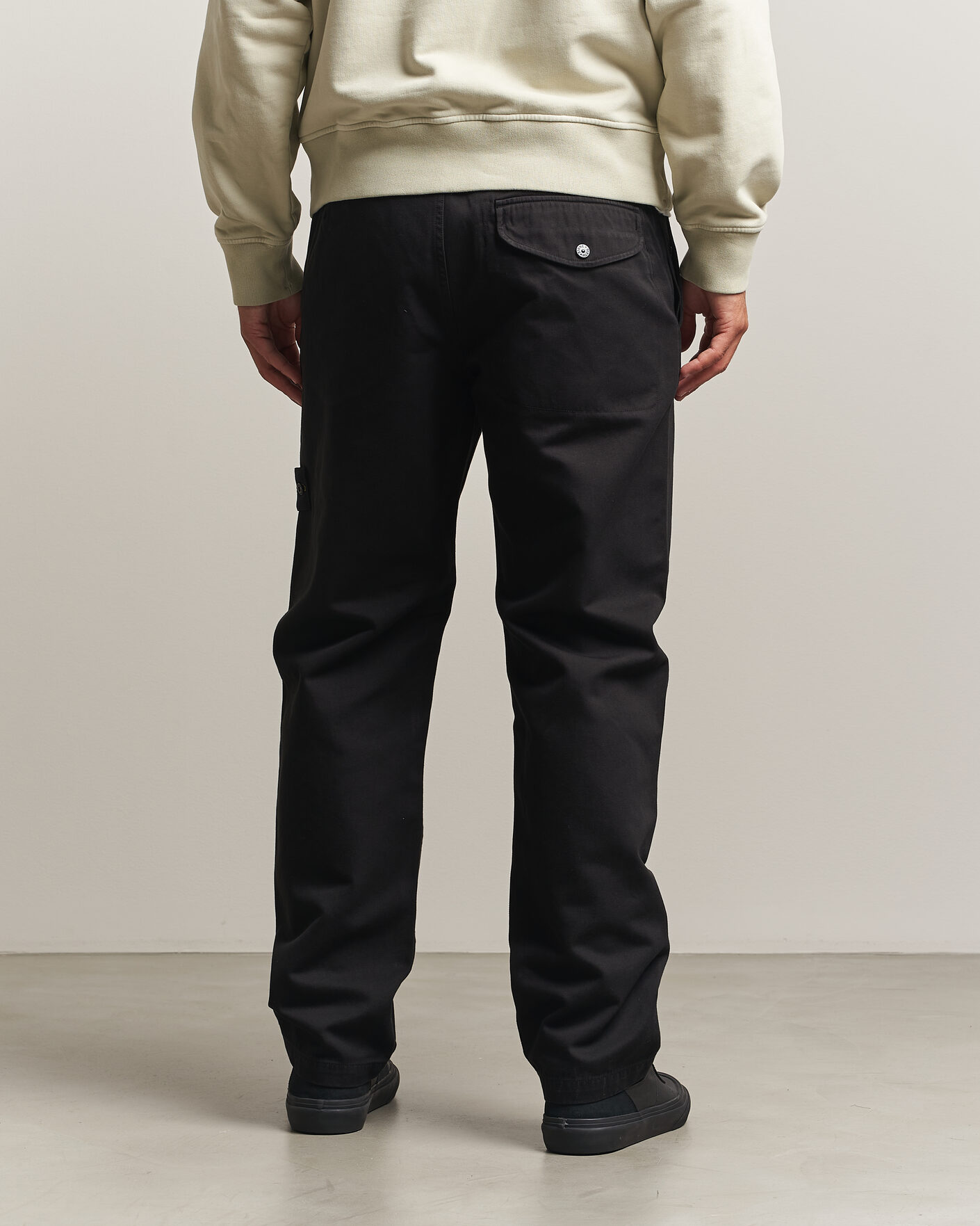 Herren | Hosen | Stone Island | Dense Cotton Twill Pants Black
