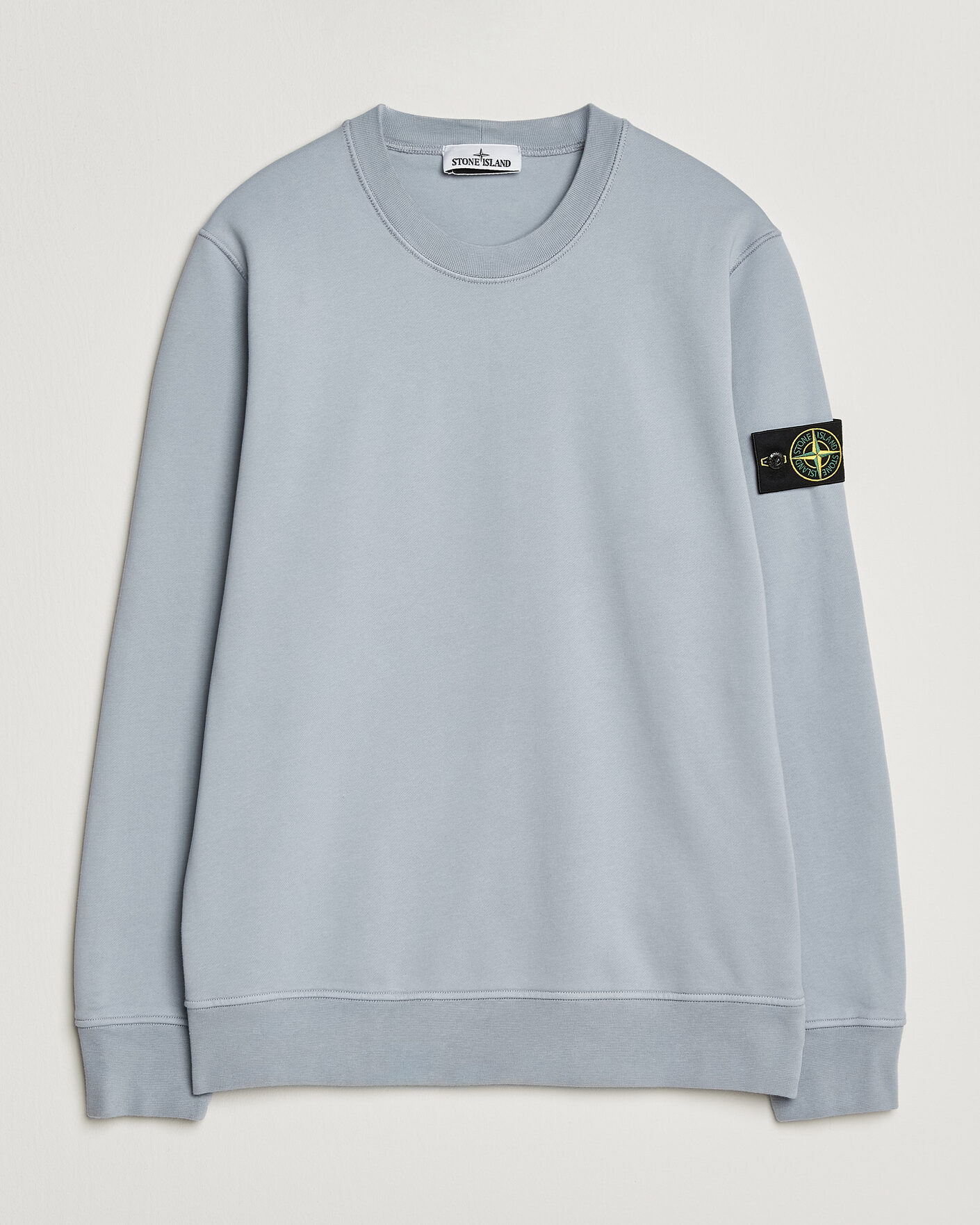 Herren | Pullover | Stone Island | Garment Dyed Fleece Sweatshirt Ash Grey