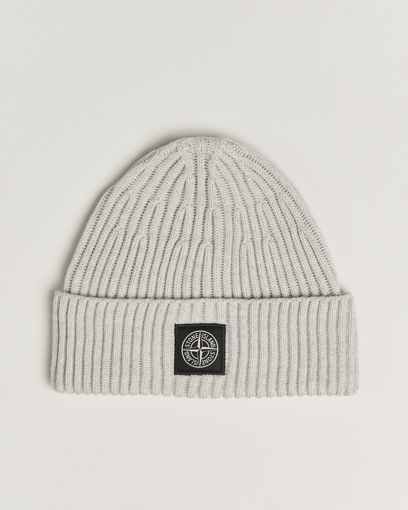 Herren | Mützen | Stone Island | Full Rib Wool Hat Sand Melange