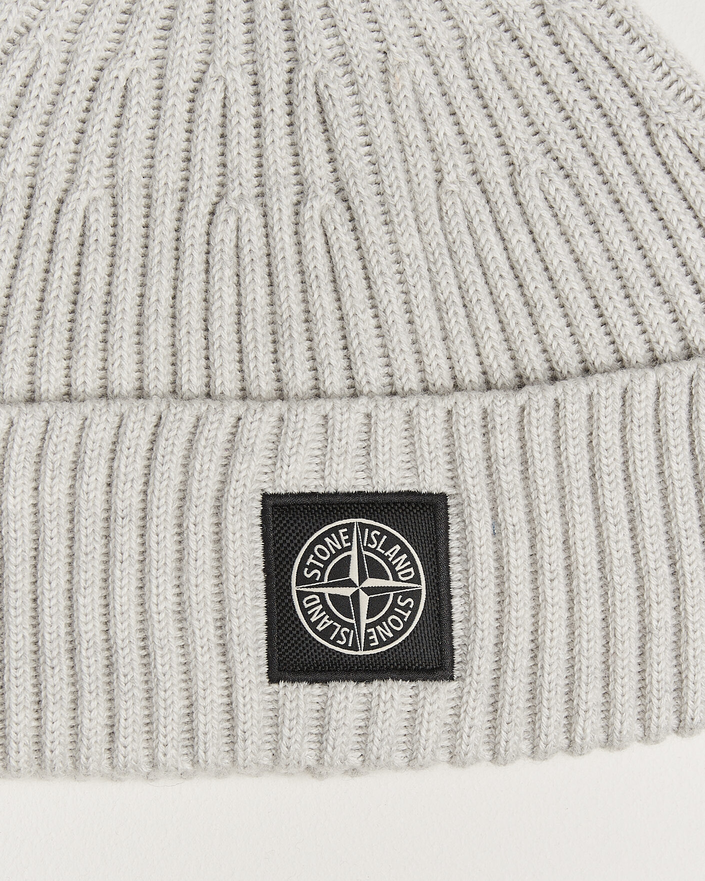 Herren | Mützen | Stone Island | Full Rib Wool Hat Sand Melange
