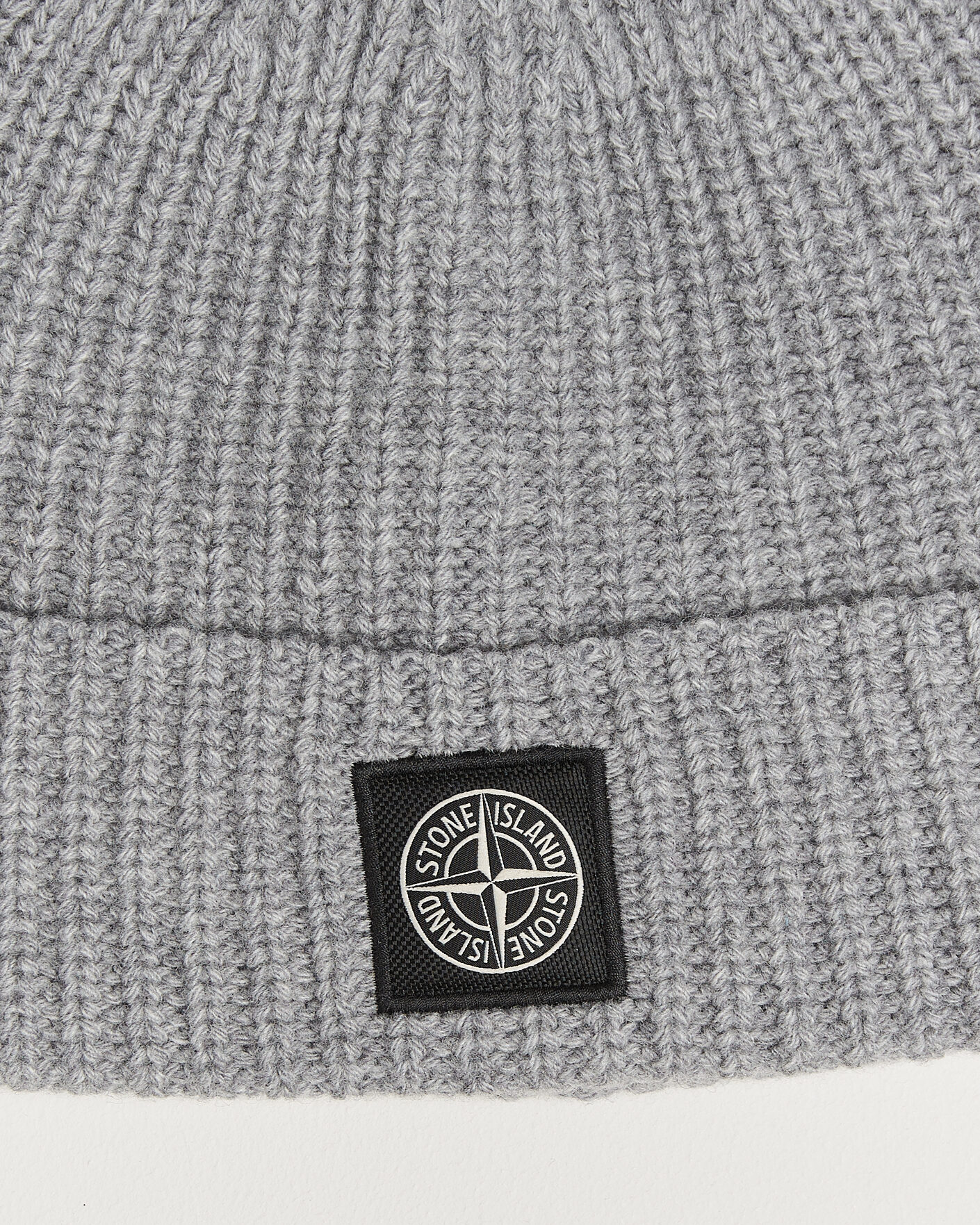 Herren | Mützen | Stone Island | Geelong Wool Hat Grey Melange
