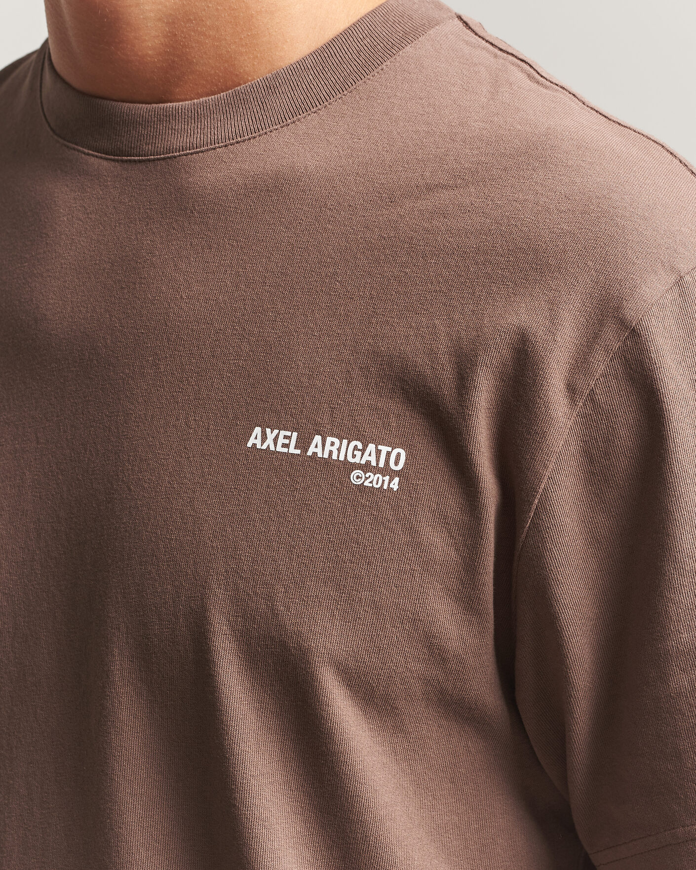 Herren | T-Shirts | Axel Arigato | Legacy T-Shirt Coffee Brown