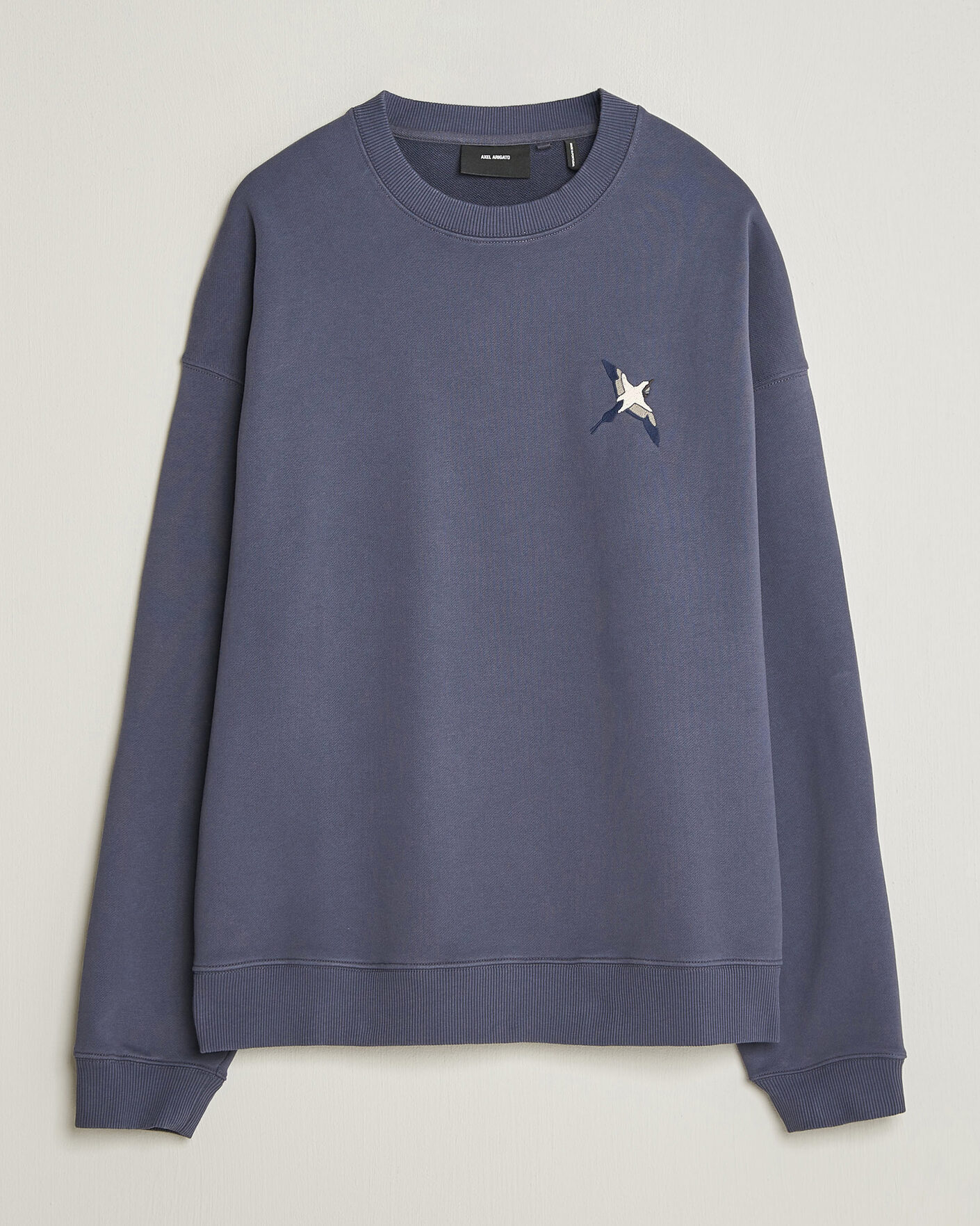 Herren | Pullover | Axel Arigato | Micro Bee Bird Sweatshirt Smoke Grey