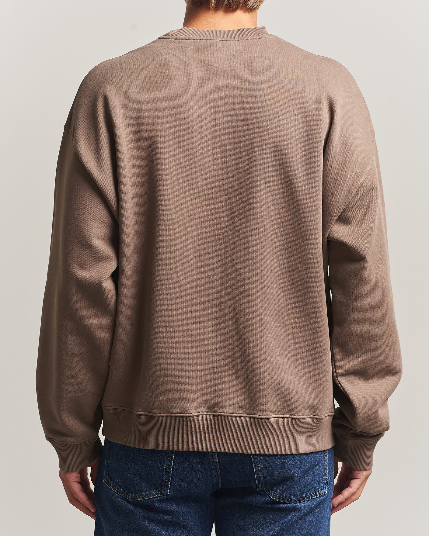 Herren | Pullover | Axel Arigato | Micro Bee Bird Sweatshirt Coffee Brown
