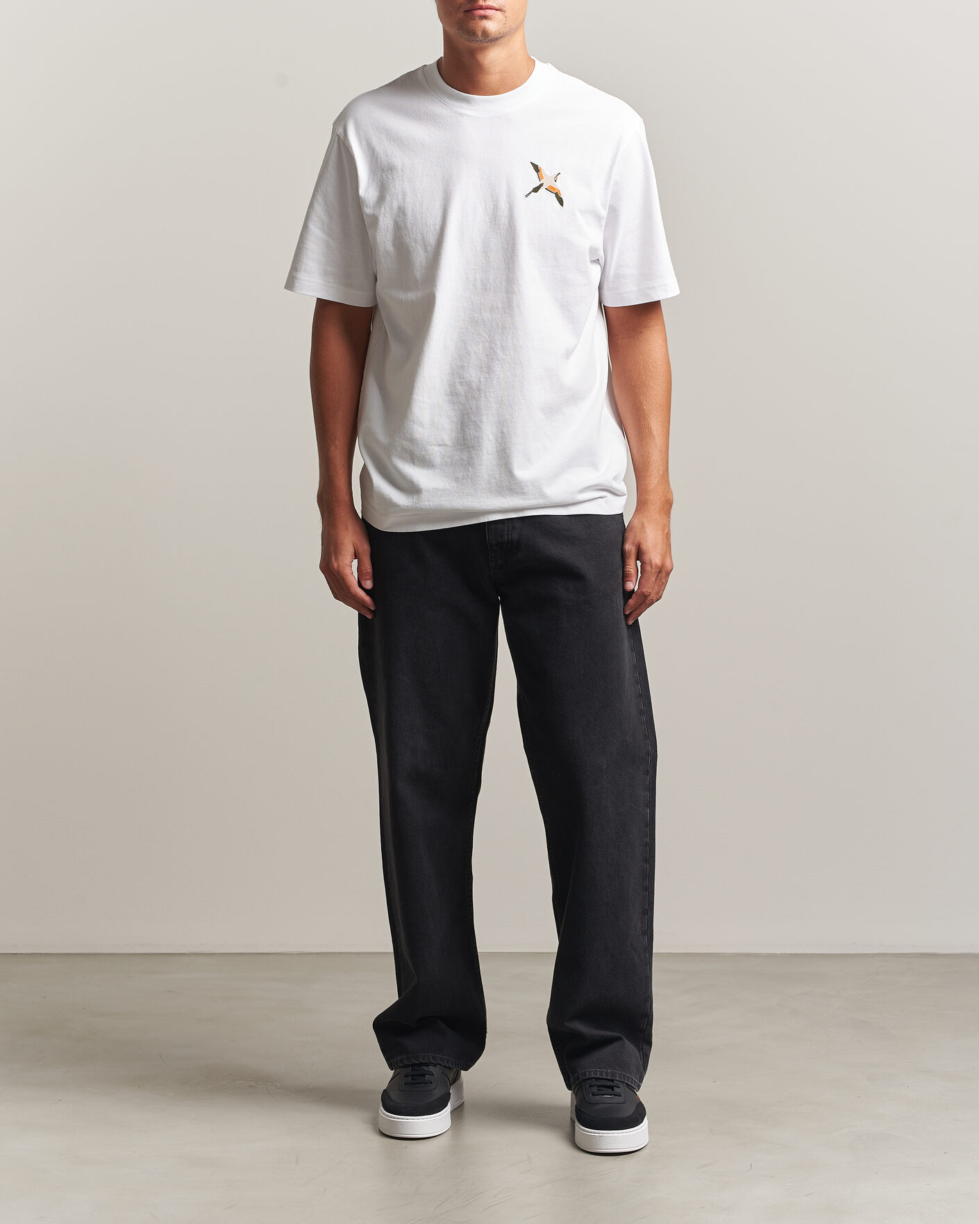 Herren | T-Shirts | Axel Arigato | Micro Bee Birt T-Shirt White