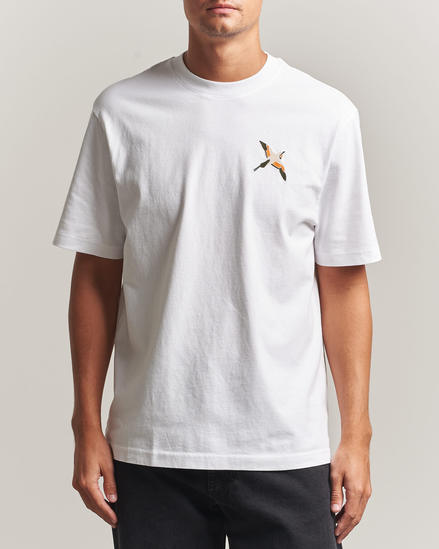 Herren | T-Shirts | Axel Arigato | Micro Bee Birt T-Shirt White