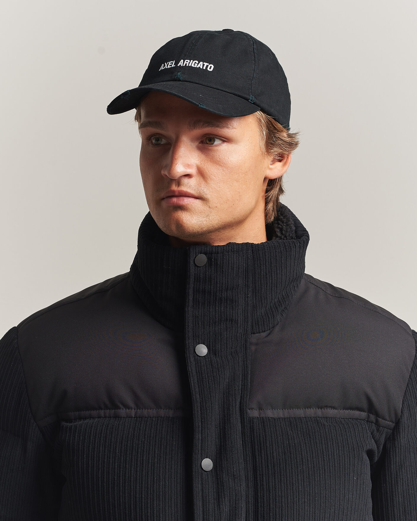 Herren | Hüte & Mützen | Axel Arigato | AA Logo Cap Washed Black