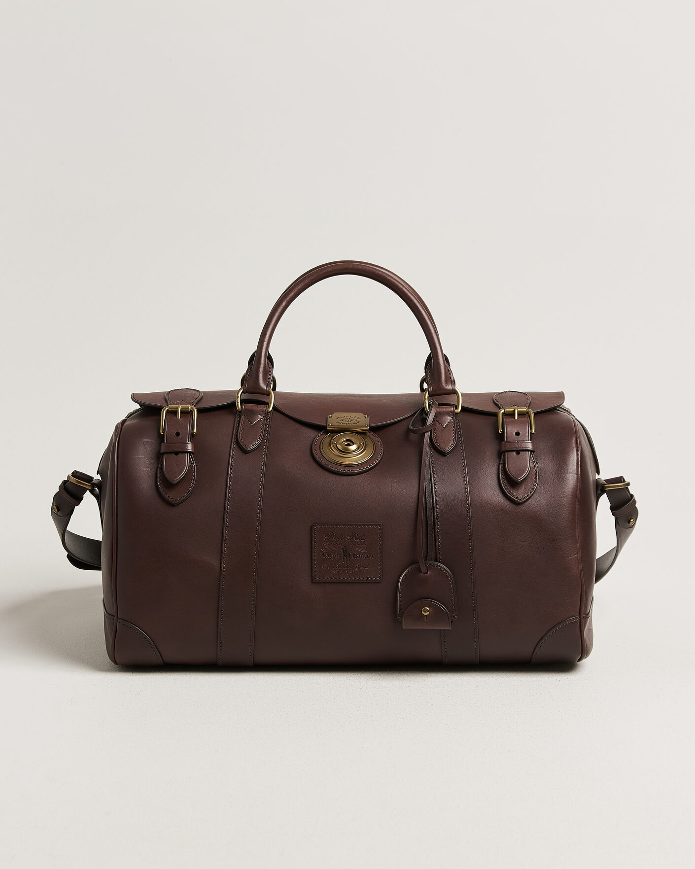 Herren | Taschen | Polo Ralph Lauren | Leather Duffle Bag Burnished Brown