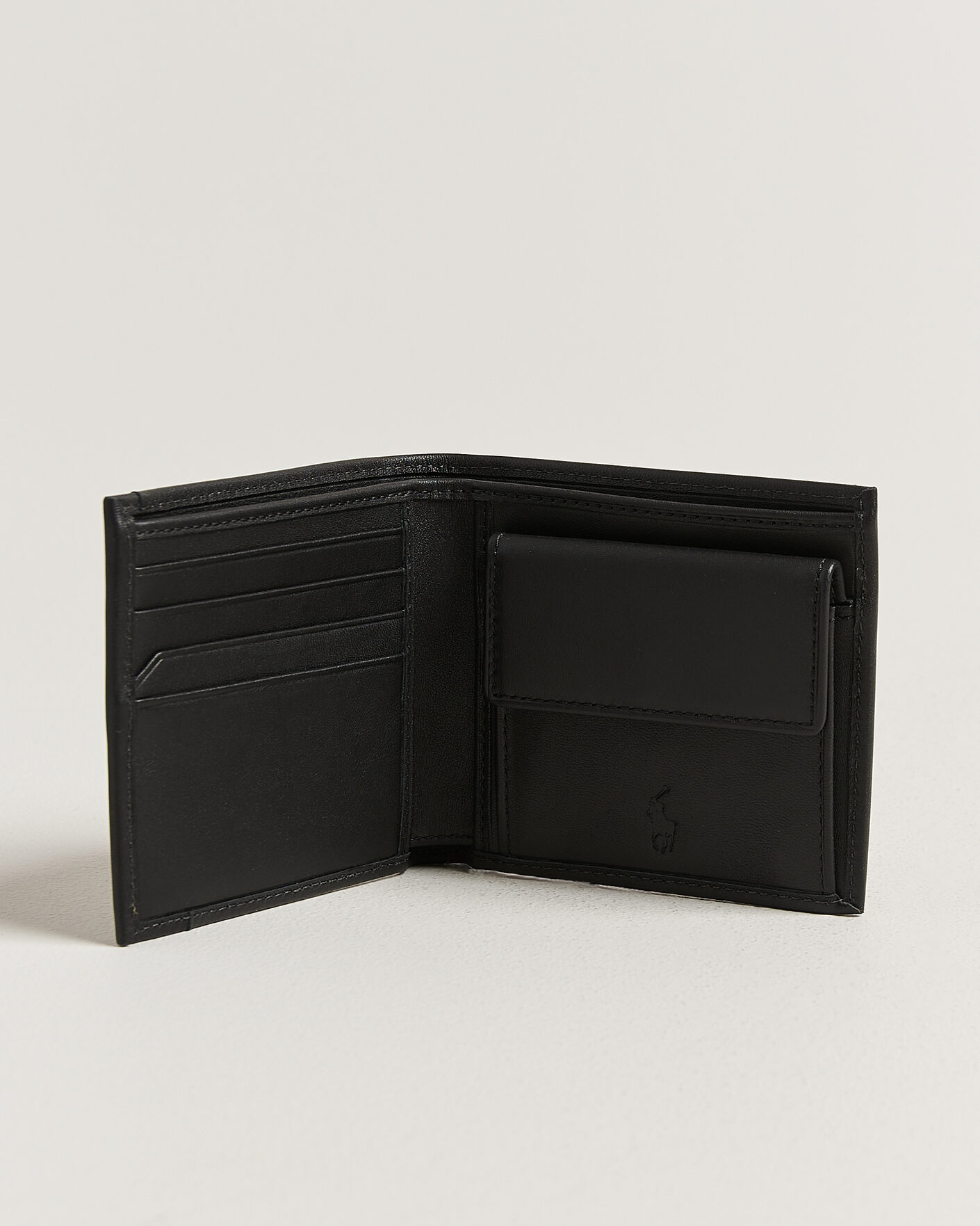 Herren | Geldbörsen | Polo Ralph Lauren | Smooth Leather Wallet Black