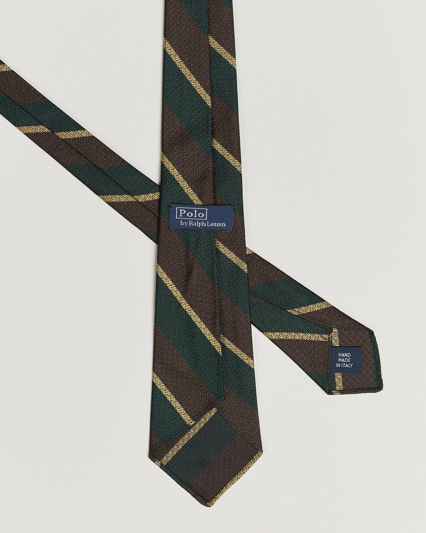 Herren | Krawatten | Polo Ralph Lauren | Striped Vintage Tie Brown/Green