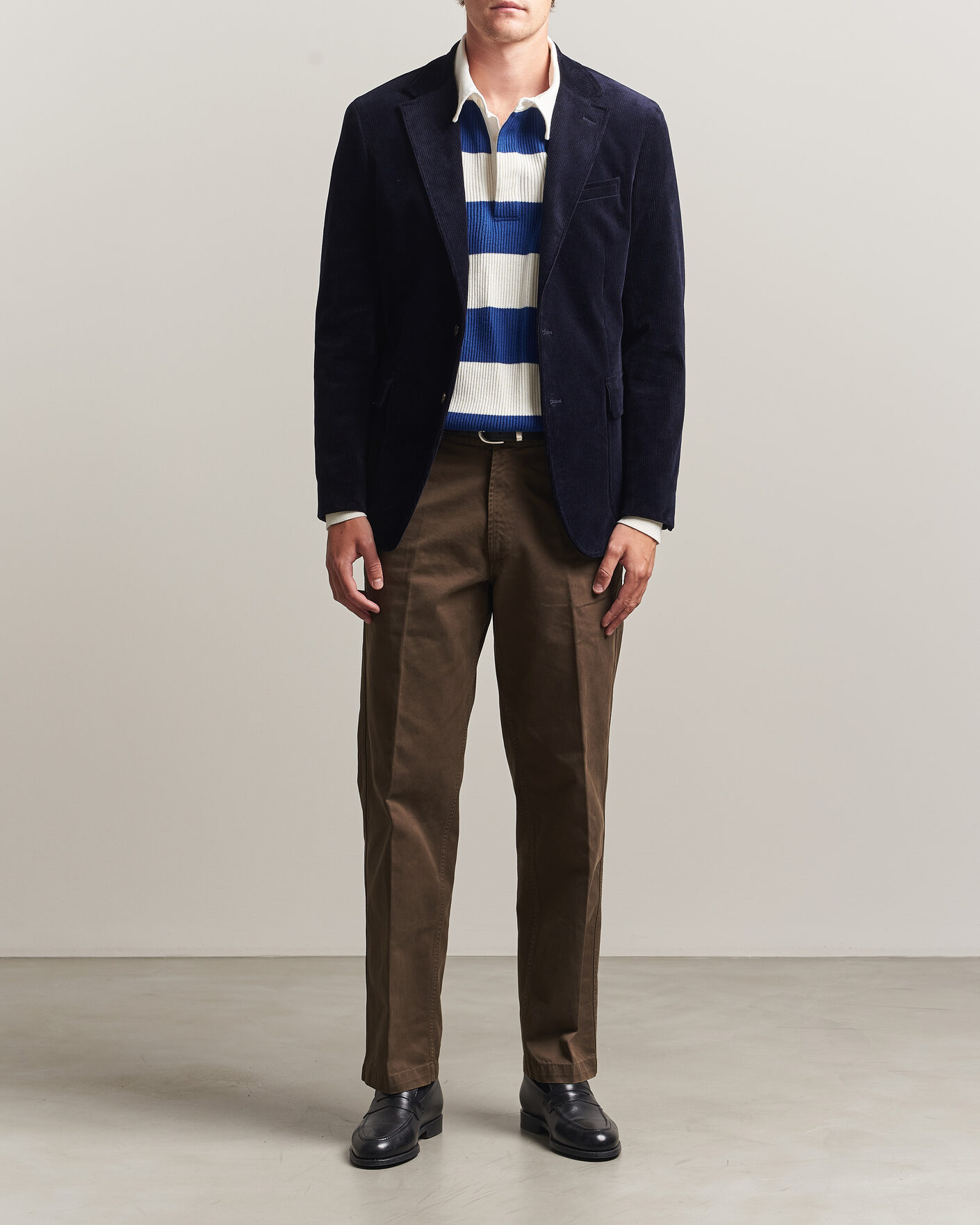 Herren | Sakkos | Polo Ralph Lauren | Single Breasted Corduroy Sportcoat Newport Navy