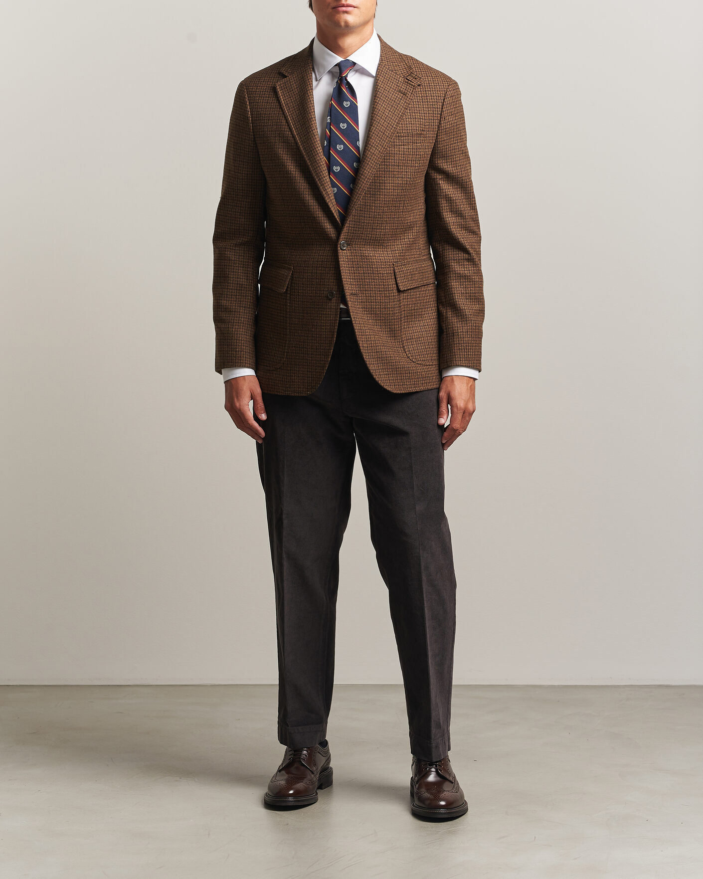 Herren | Sakkos | Polo Ralph Lauren | Guncheck Woven Sportcoat Brown/Olive
