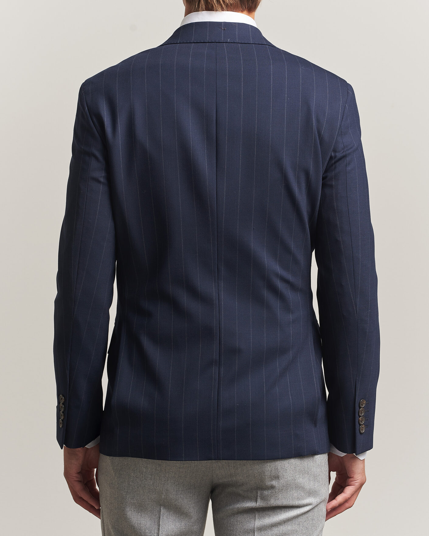 Herren | Sakkos | Polo Ralph Lauren | Double Breasted Rope Stripe Sportcoat Navy/Grey