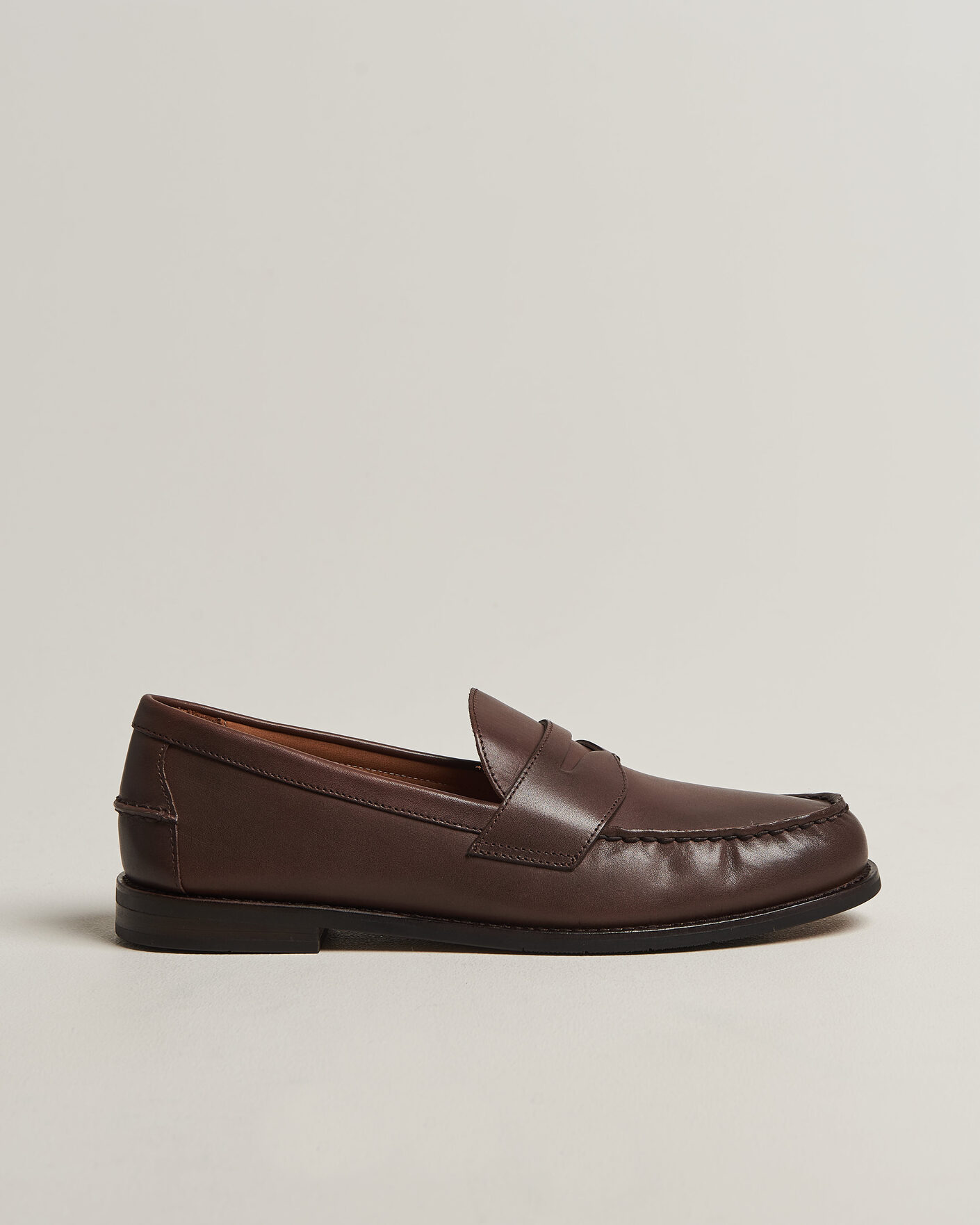 Herren | Loafer | Polo Ralph Lauren | Alston Penny Leather Loafers Dark Brown