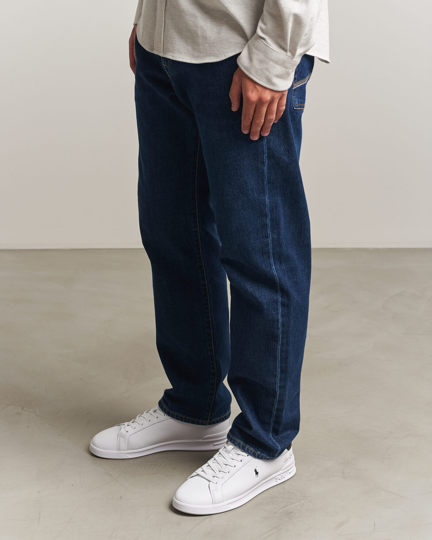 Herren | Sneaker | Polo Ralph Lauren | Heritage Court SIG Sneakers White/Black