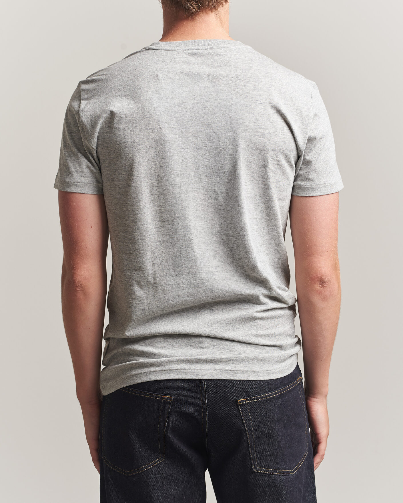 Herren | T-Shirts | Polo Ralph Lauren | 3-Pack Crew Neck T-Shirt Grey/Navy/Blue