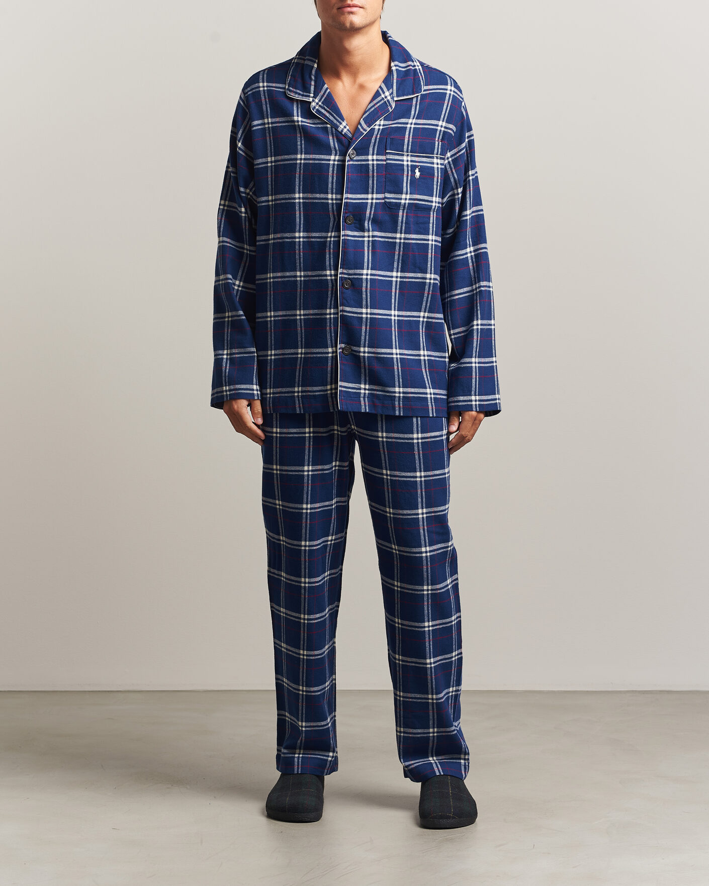 Herren | Schlafanzüge & Bademäntel | Polo Ralph Lauren | Pyjamas Set Navy/Red/White