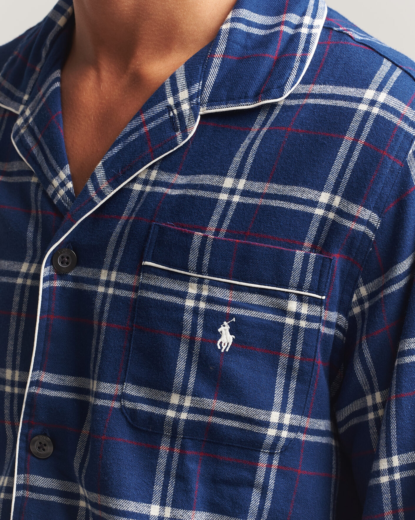 Herren | Schlafanzüge & Bademäntel | Polo Ralph Lauren | Pyjamas Set Navy/Red/White