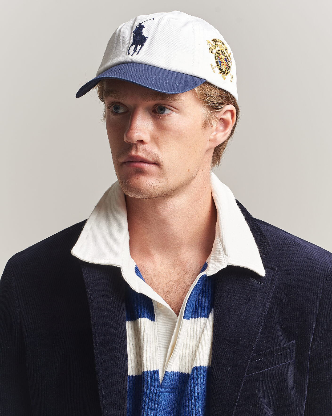 Herren | Hüte & Mützen | Polo Ralph Lauren | Big Pony Twill Cap Ceramic White