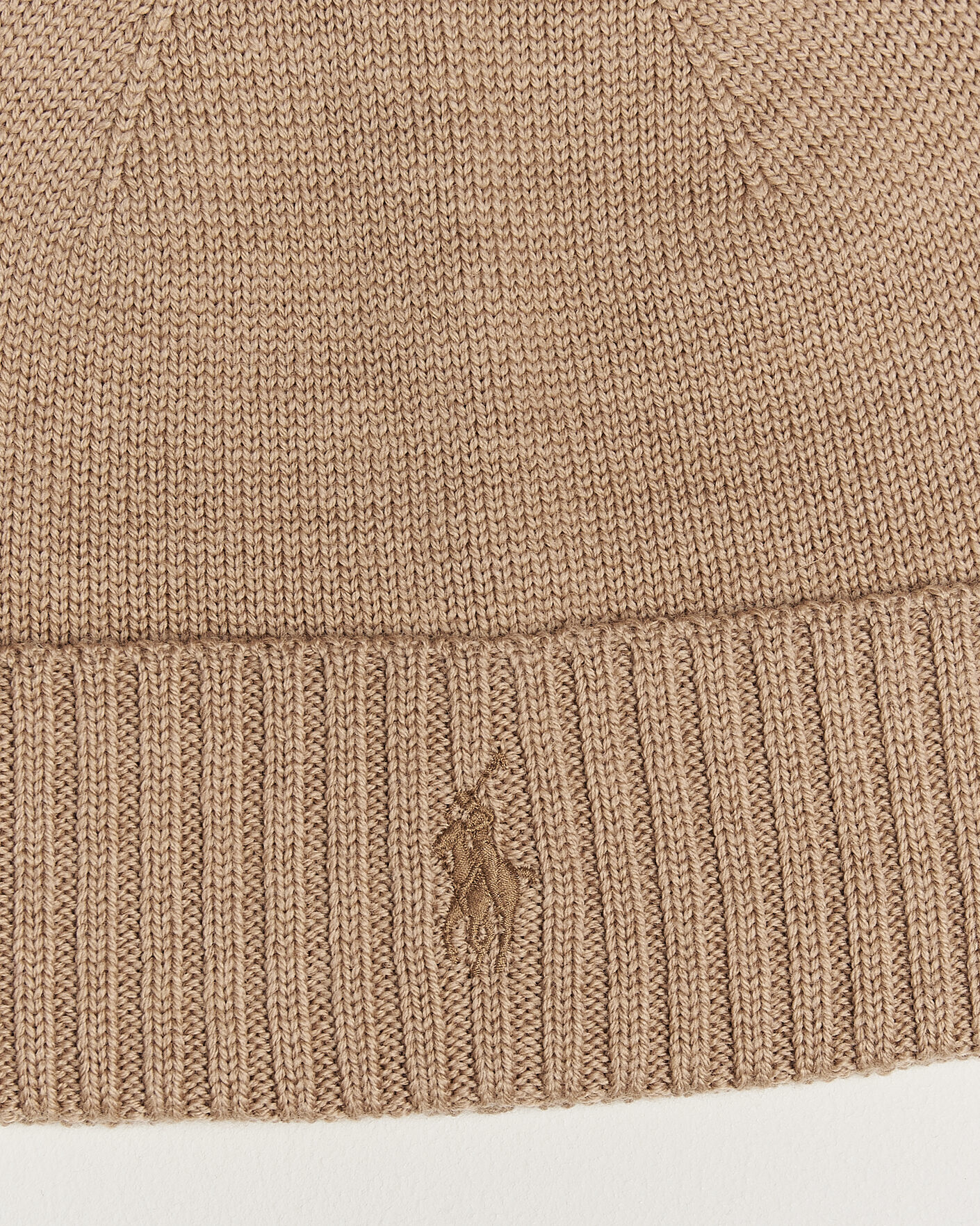 Herren | Mützen | Polo Ralph Lauren | Merino Beanie Camel Melange