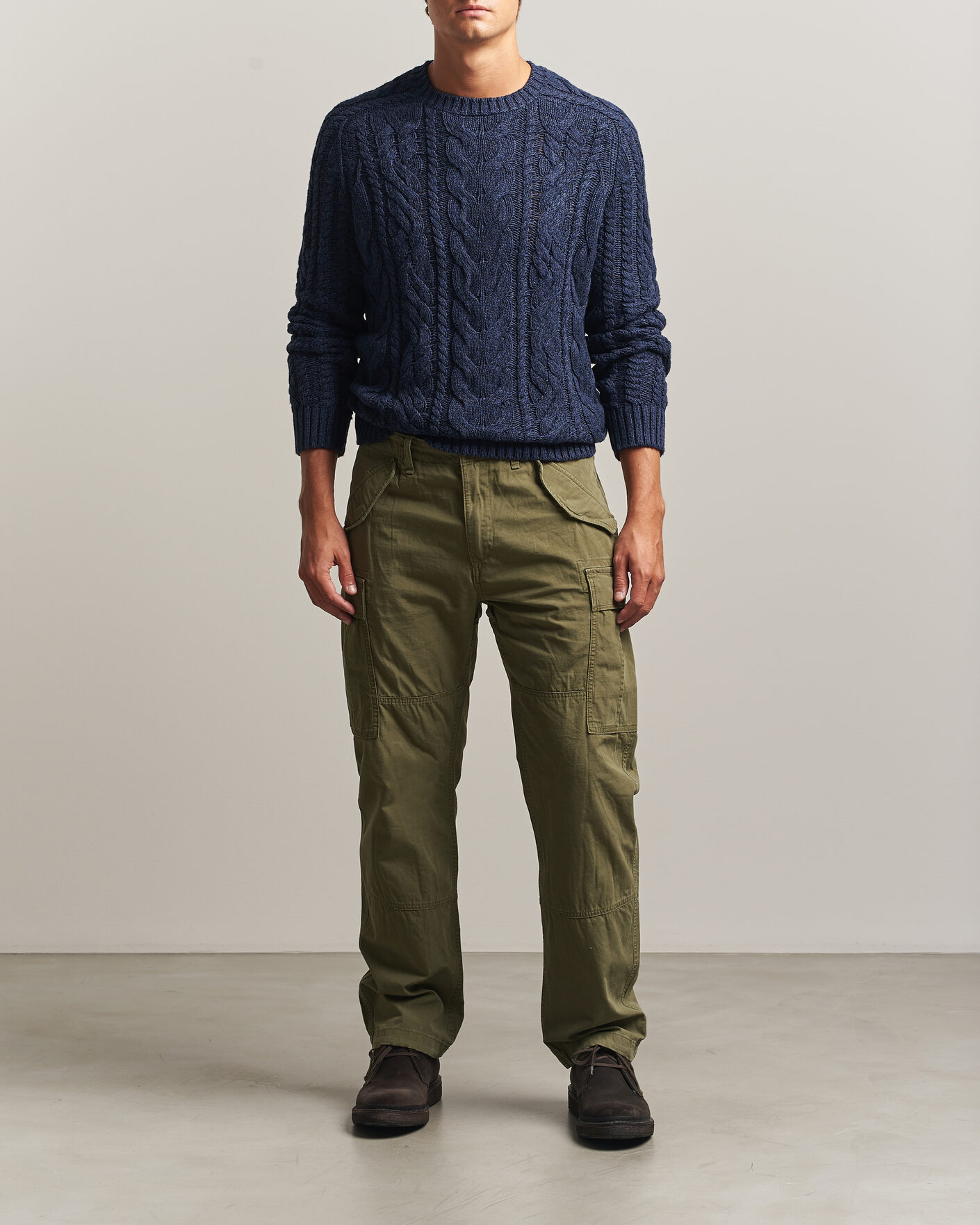 Herren | Hosen | Polo Ralph Lauren | Rustic Canvas Cargo Pants Outdoors Olive