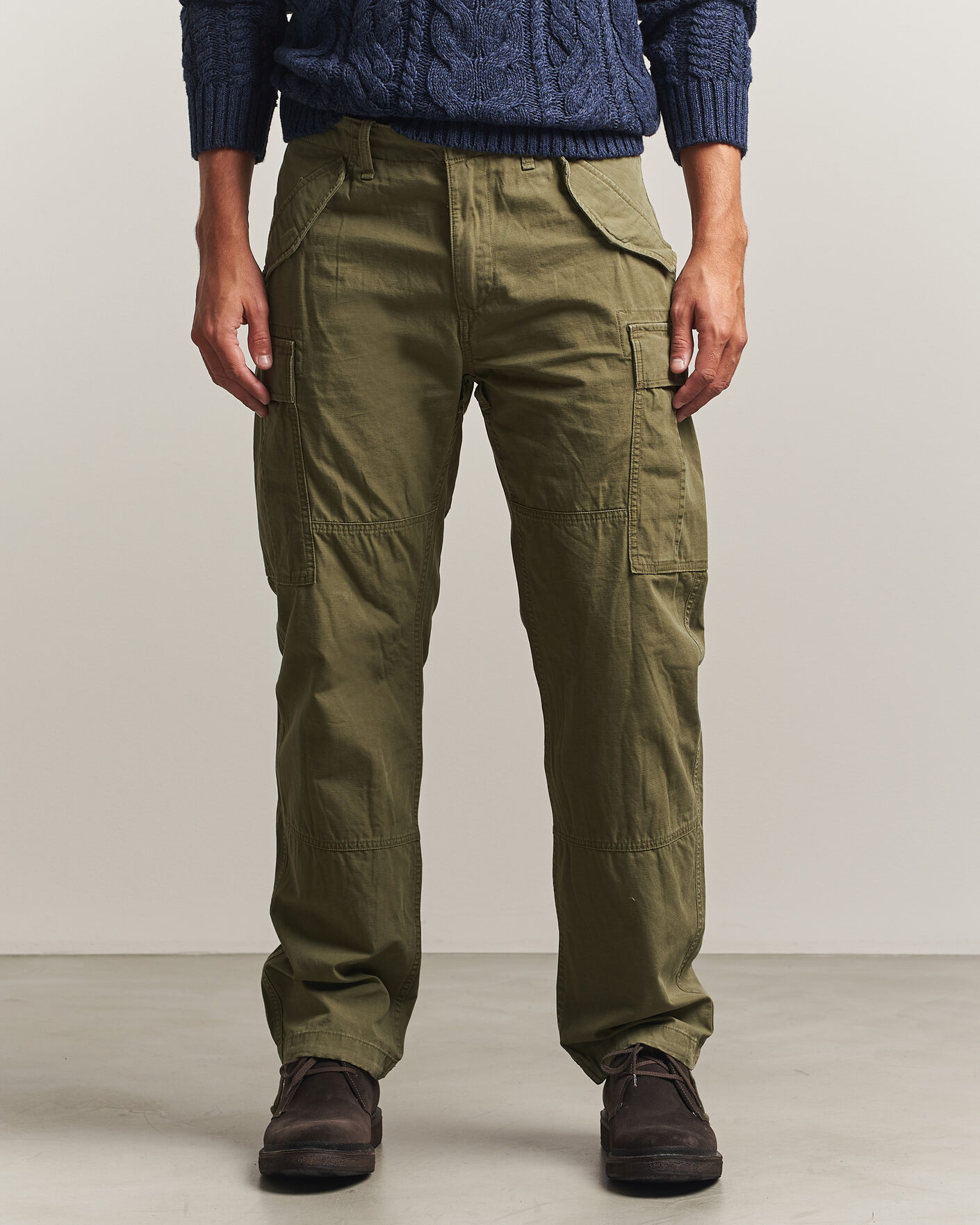 Herren | Hosen | Polo Ralph Lauren | Rustic Canvas Cargo Pants Outdoors Olive