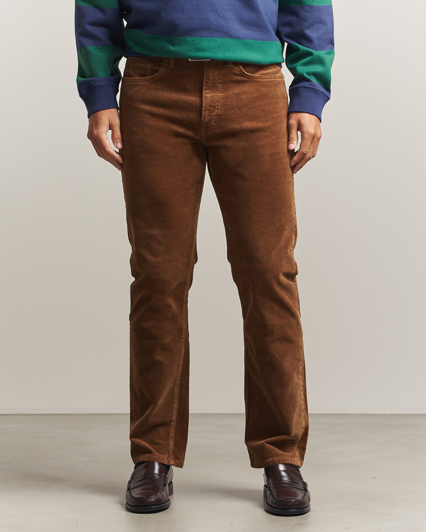 Herren | Hosen | Polo Ralph Lauren | Stretch Corduroy Straight Fit Pants Sepia