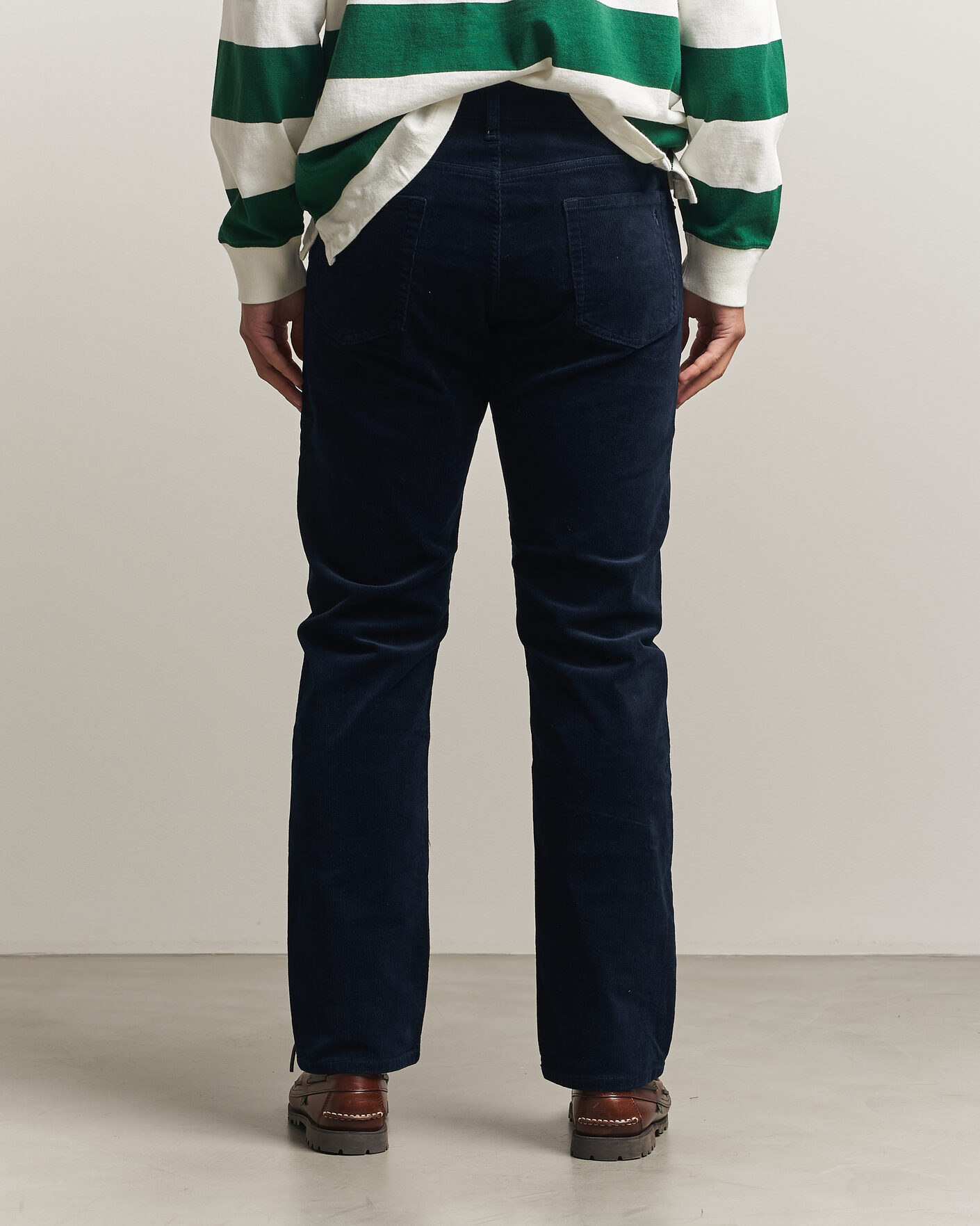 Herren | Hosen | Polo Ralph Lauren | Stretch Corduroy Straight Fit Pants Aviator Navy