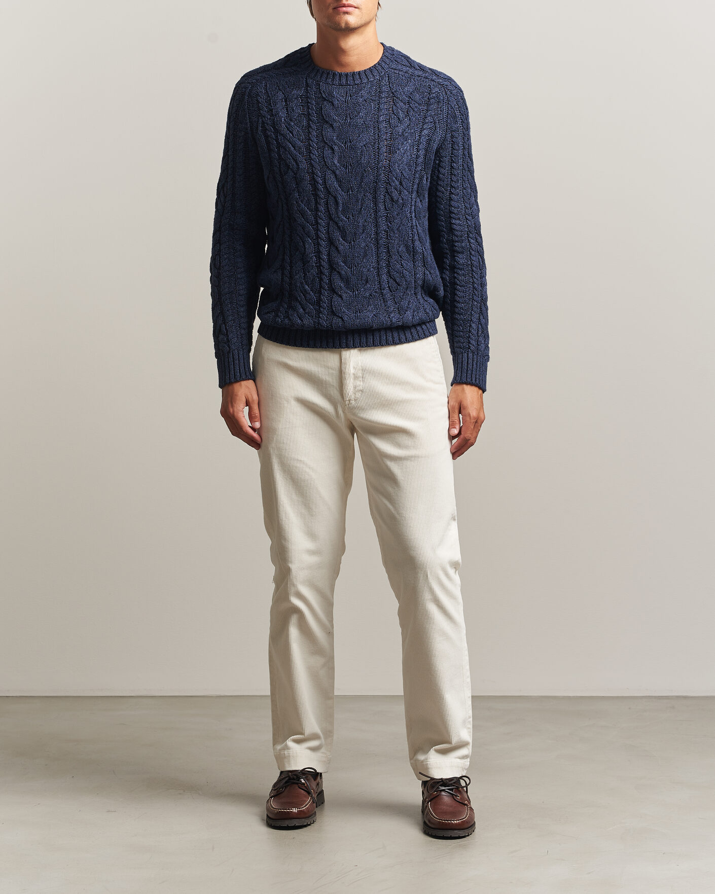 Herren | Hosen | Polo Ralph Lauren | Bedford Corduroy 5-Pocket Pants Warm White