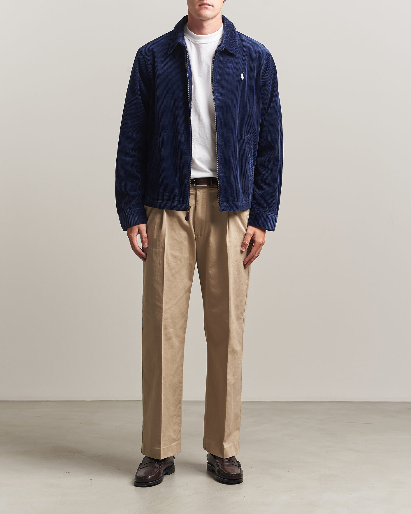 Herren | Jacken | Polo Ralph Lauren | Lined Corduroy Windbreaker Newport Navy