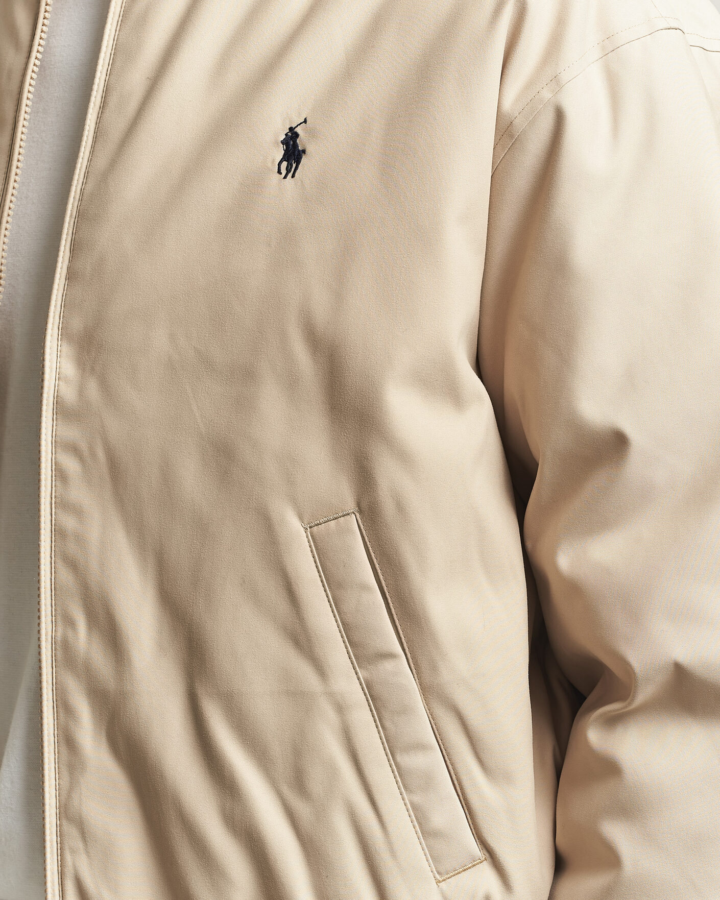 Herren | Jacken | Polo Ralph Lauren | Woven Twill Windbreaker Khaki Uniform