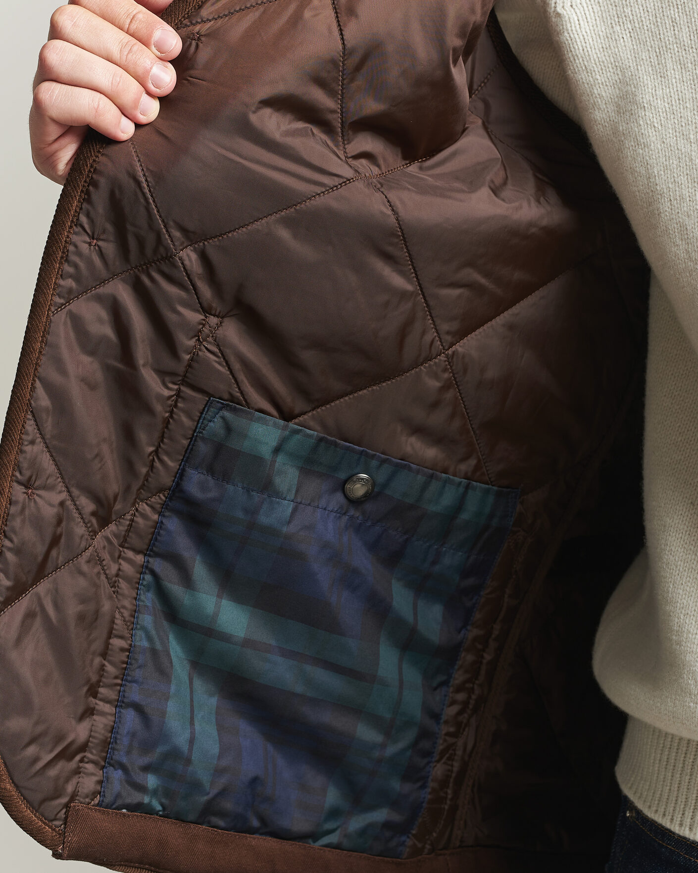 Herren | Westen | Polo Ralph Lauren | Quilted Corduroy Vest Cooper Brown
