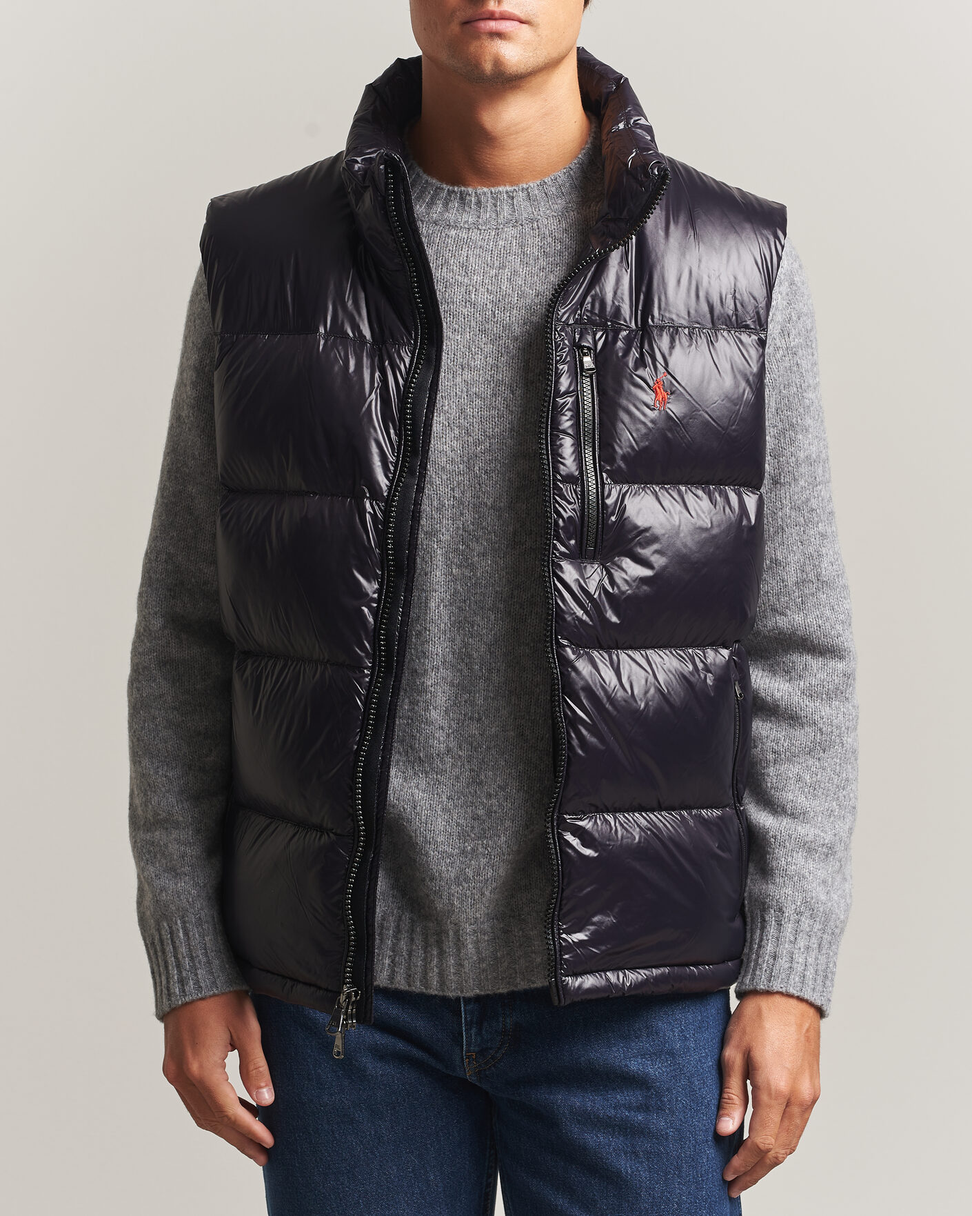 Herren | Westen | Polo Ralph Lauren | Gorham Down Vest Polo Black Glossy