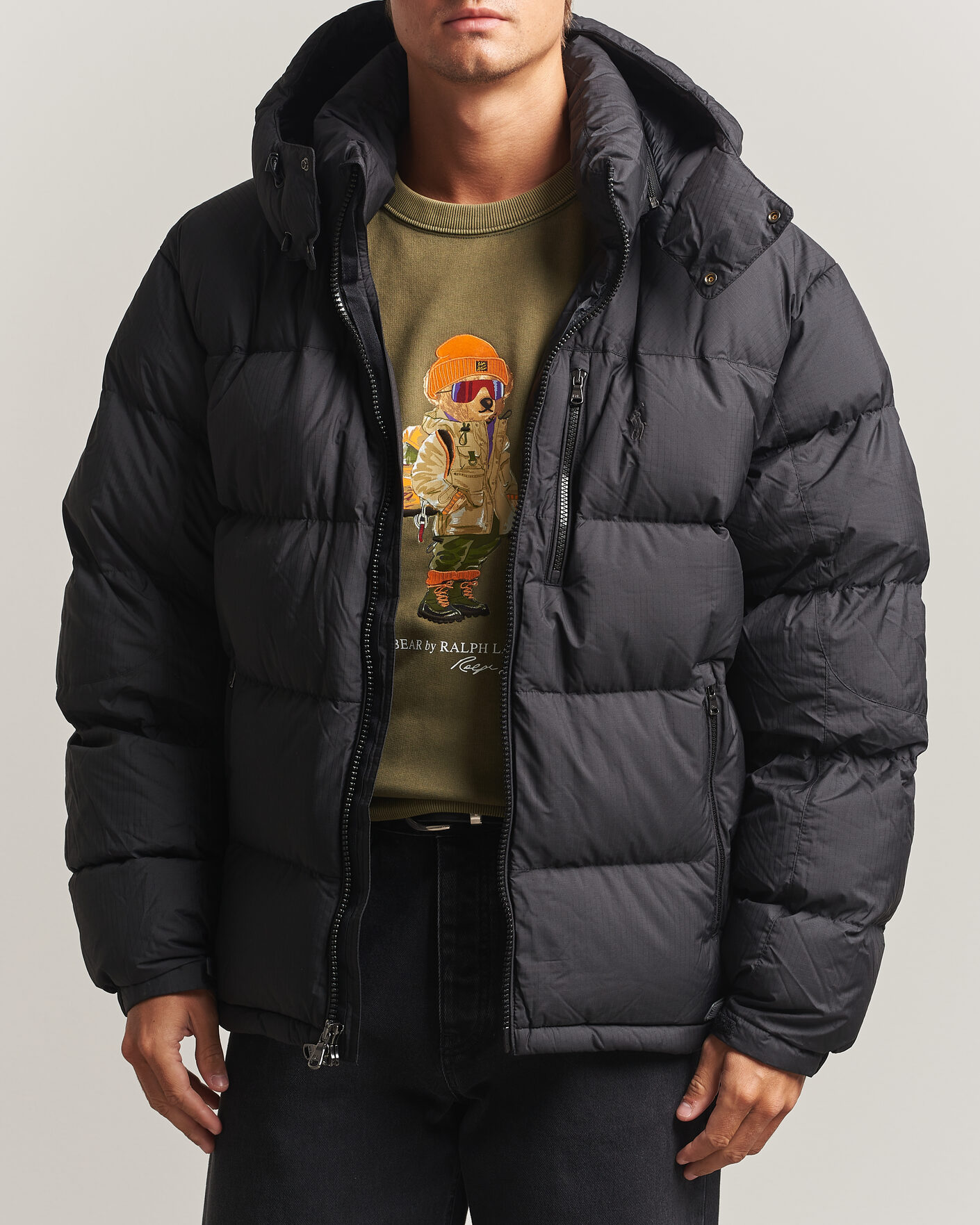 Herren | Jacken | Polo Ralph Lauren | Ripstop Puffer Jacket Polo Black