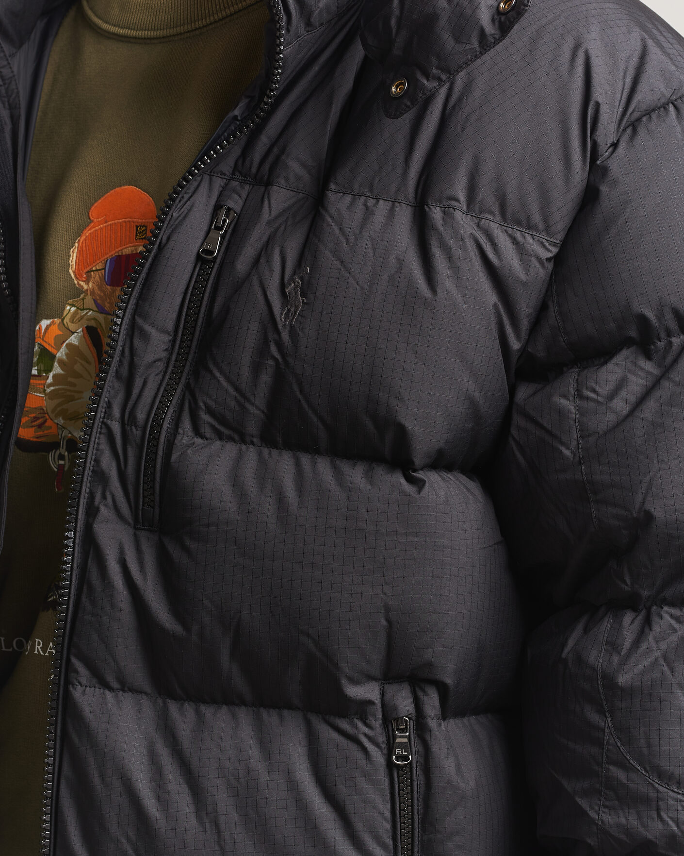 Herren | Jacken | Polo Ralph Lauren | Ripstop Puffer Jacket Polo Black