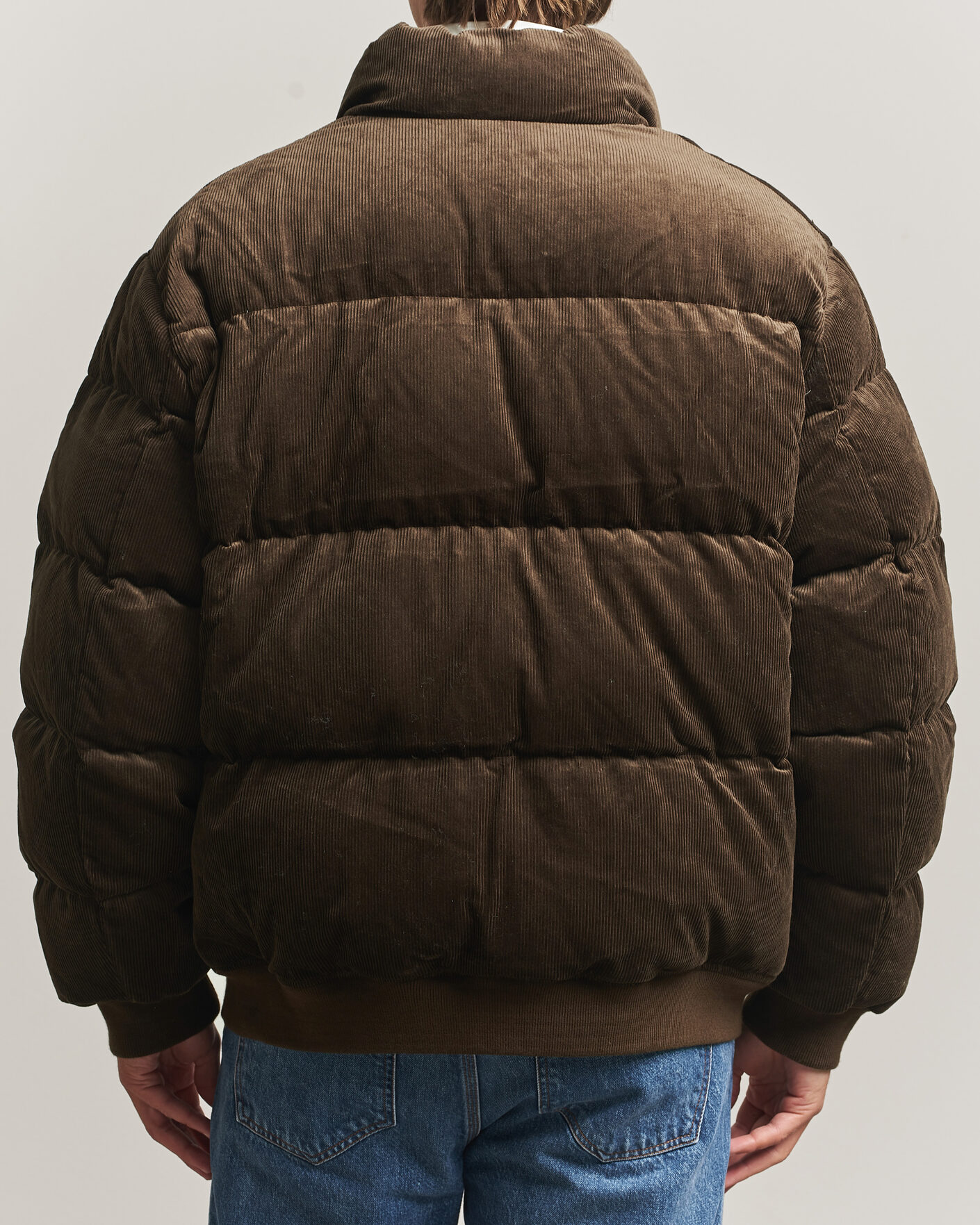 Herren | Jacken | Polo Ralph Lauren | Corduroy Puffer Jacket Dark Beech