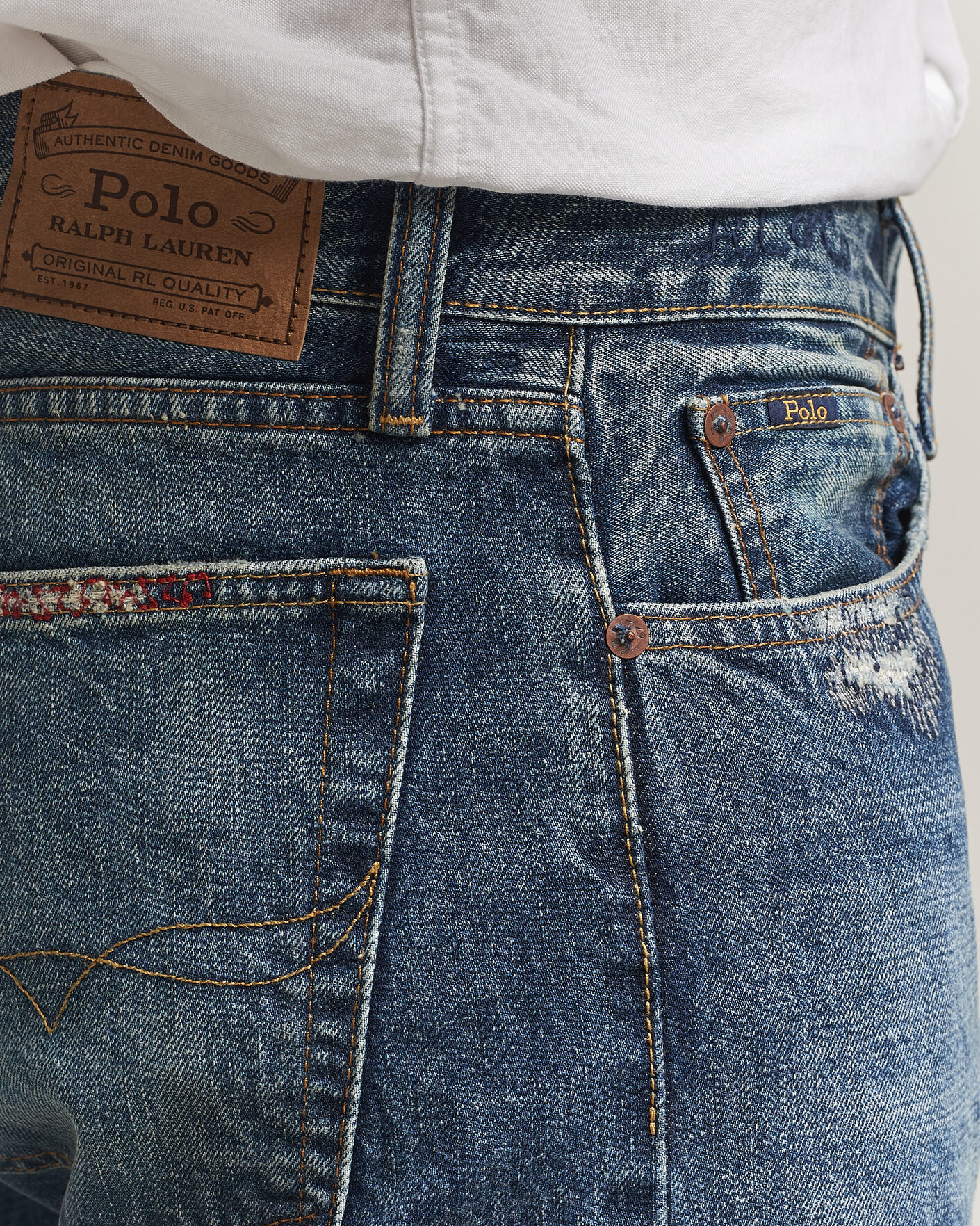 Herren | Jeans | Polo Ralph Lauren | Straight Fit Rigid Denim Jeans Rhinebeck
