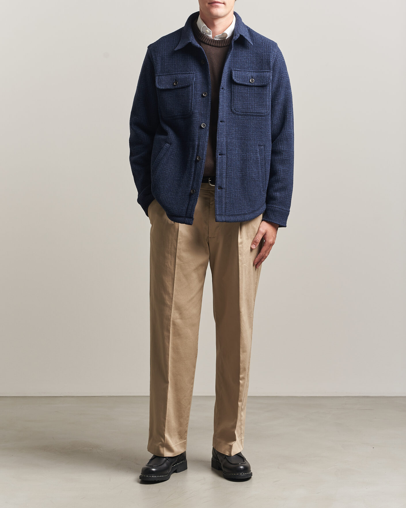 Herren | Hemden | Polo Ralph Lauren | Hudson Brushed Shirt Navy